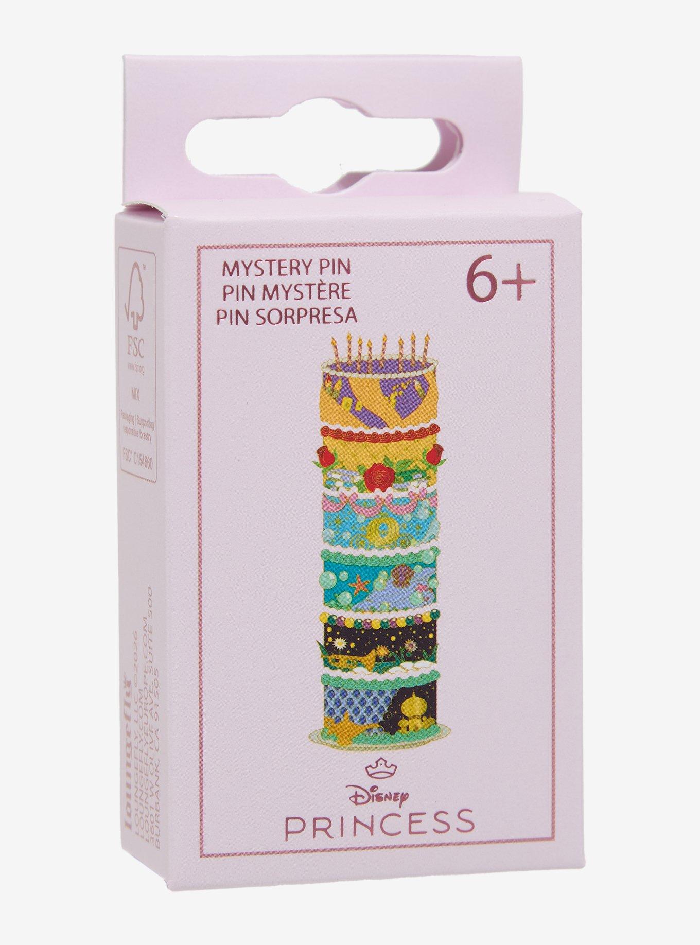 Loungefly Disney Princess Layer Cake Blind Box Enamel Pin Hot Topic Exclusive, , hi-res
