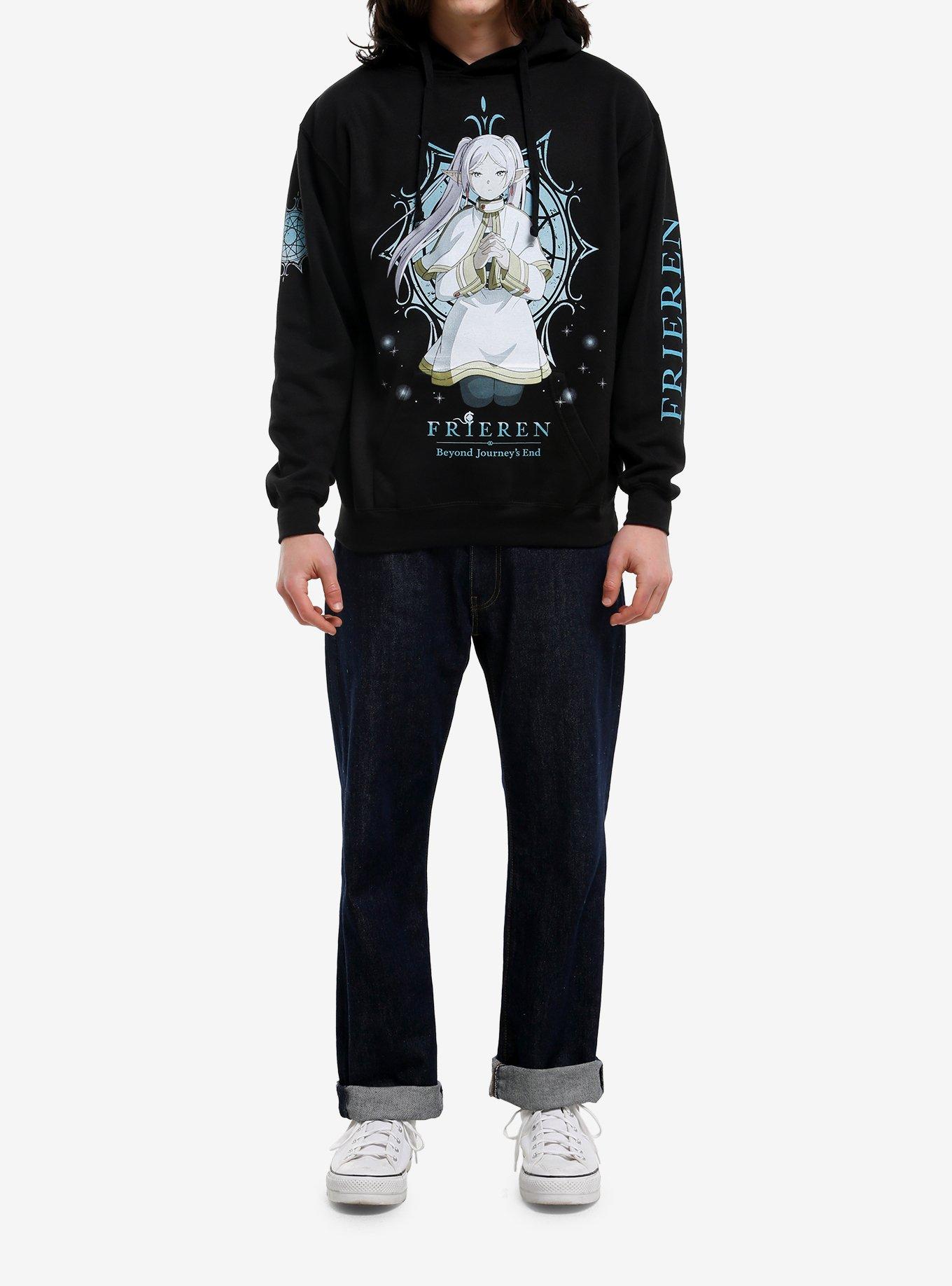 Frieren: Beyond Journey's End Profile Hoodie, BLACK, alternate