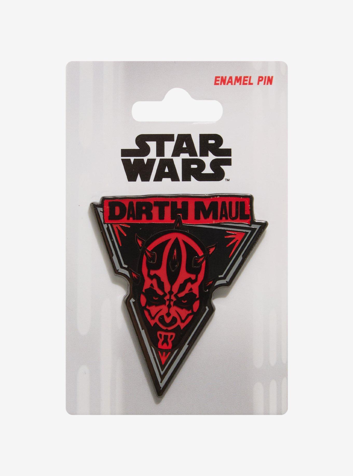Star Wars Darth Maul Name Enamel Pin &mdash; BoxLunch Exclusive, , hi-res
