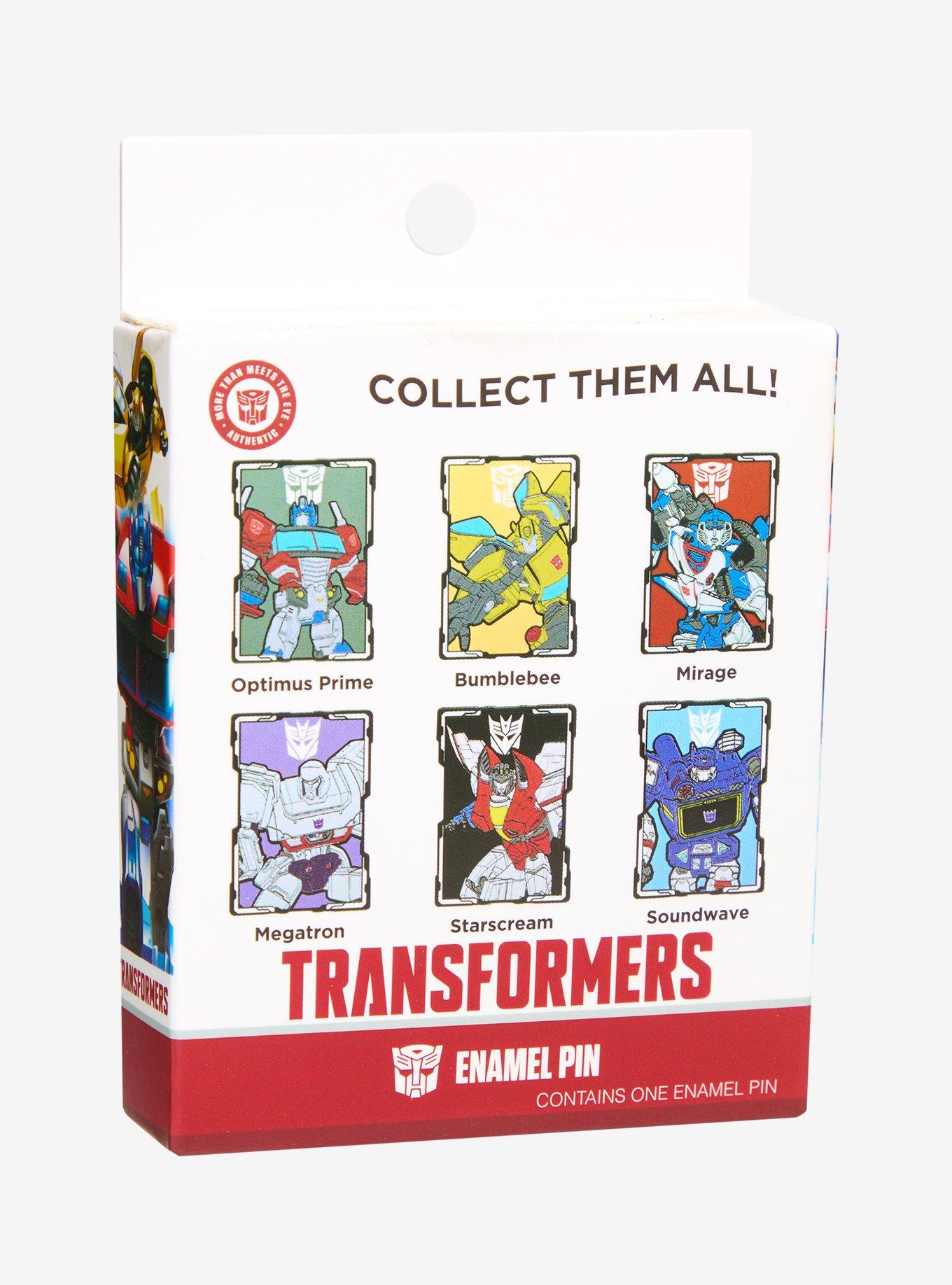 Transformers Characters Blind Box Enamel Pin - BoxLunch Exclusive, , hi-res