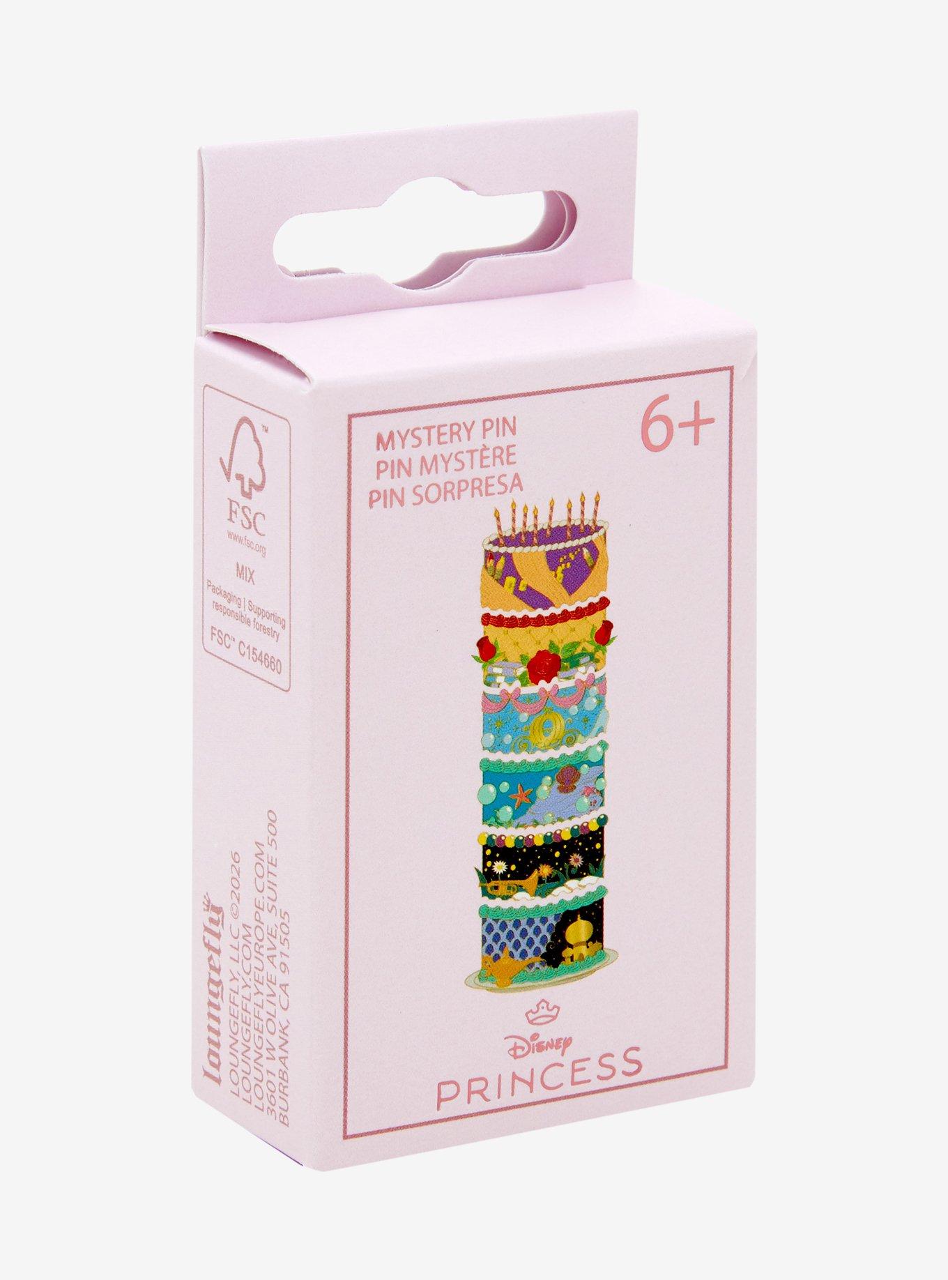 Loungefly Disney Princess Cake Layer Blind Box Enamel Pin - BoxLunch Exclusive, , hi-res