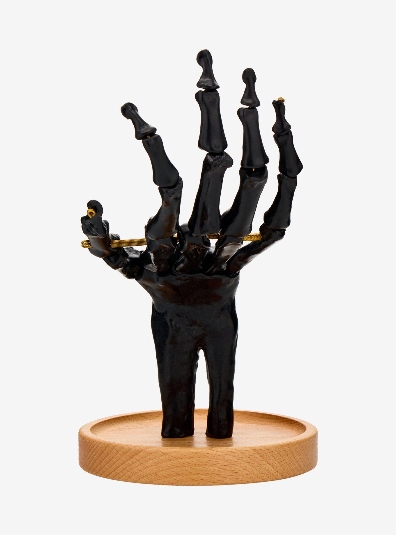 Black Skeleton Hand Jewelry Stand, , alternate