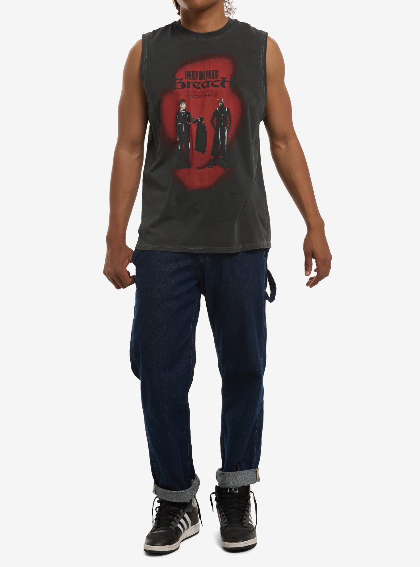 Twenty One Pilots Breach Album Cover Muscle Tank Top, , hi-res