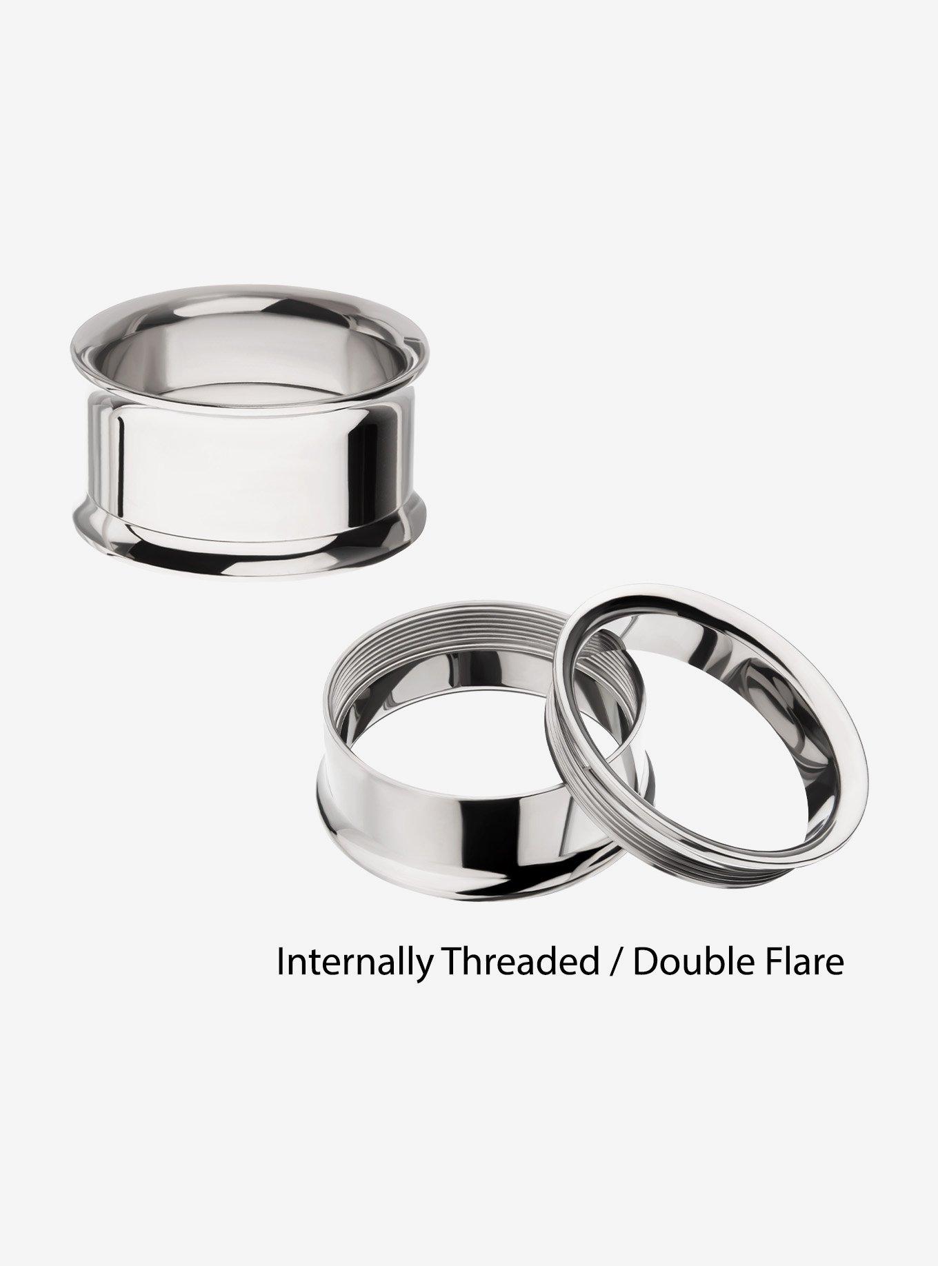 Titanium Silver Eyelet Plug 2 Pack, , hi-res