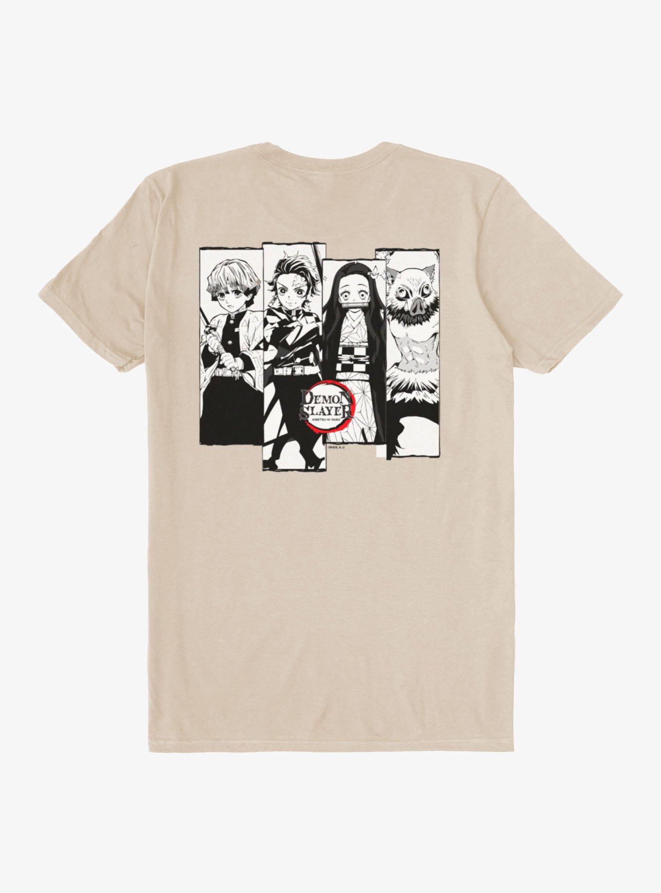 Demon Slayer: Kimetsu No Yaiba Manga Panels T-Shirt, , hi-res