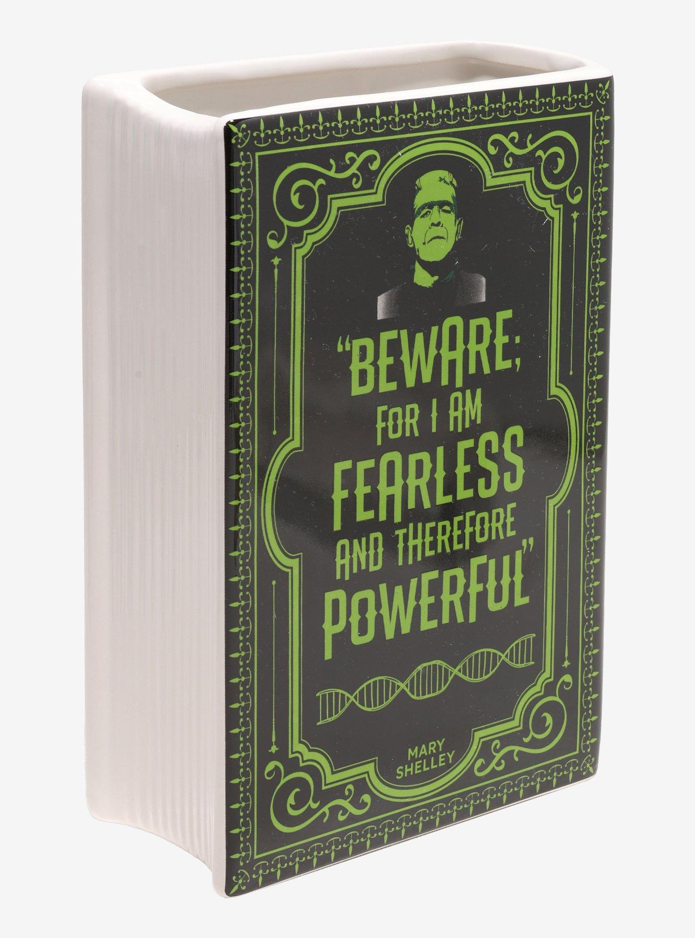 Frankenstein By Mary Shelley Book Vase, , hi-res
