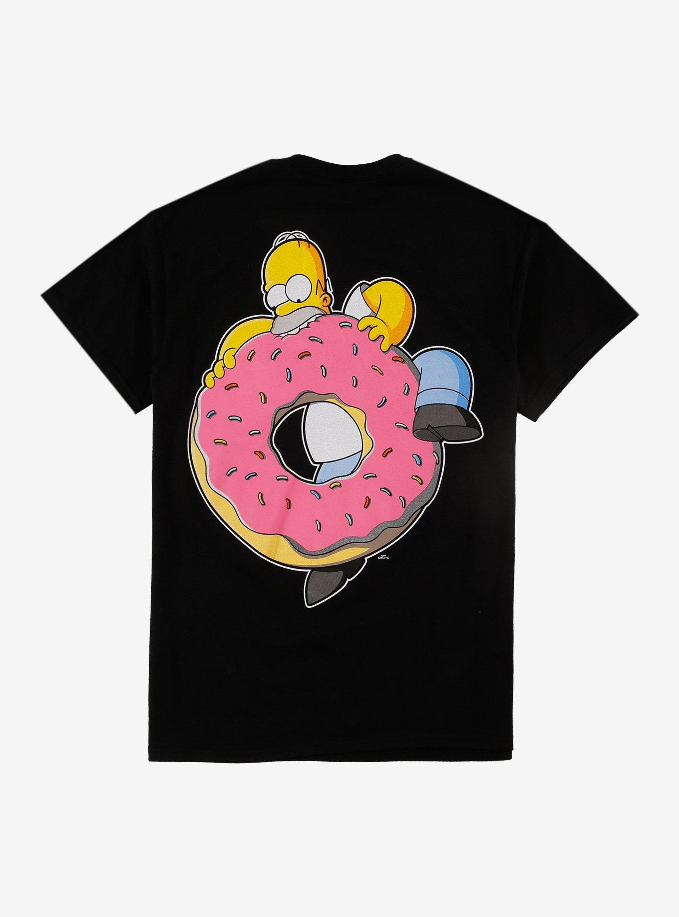 The Simpsons Homer Donut T-Shirt, , hi-res