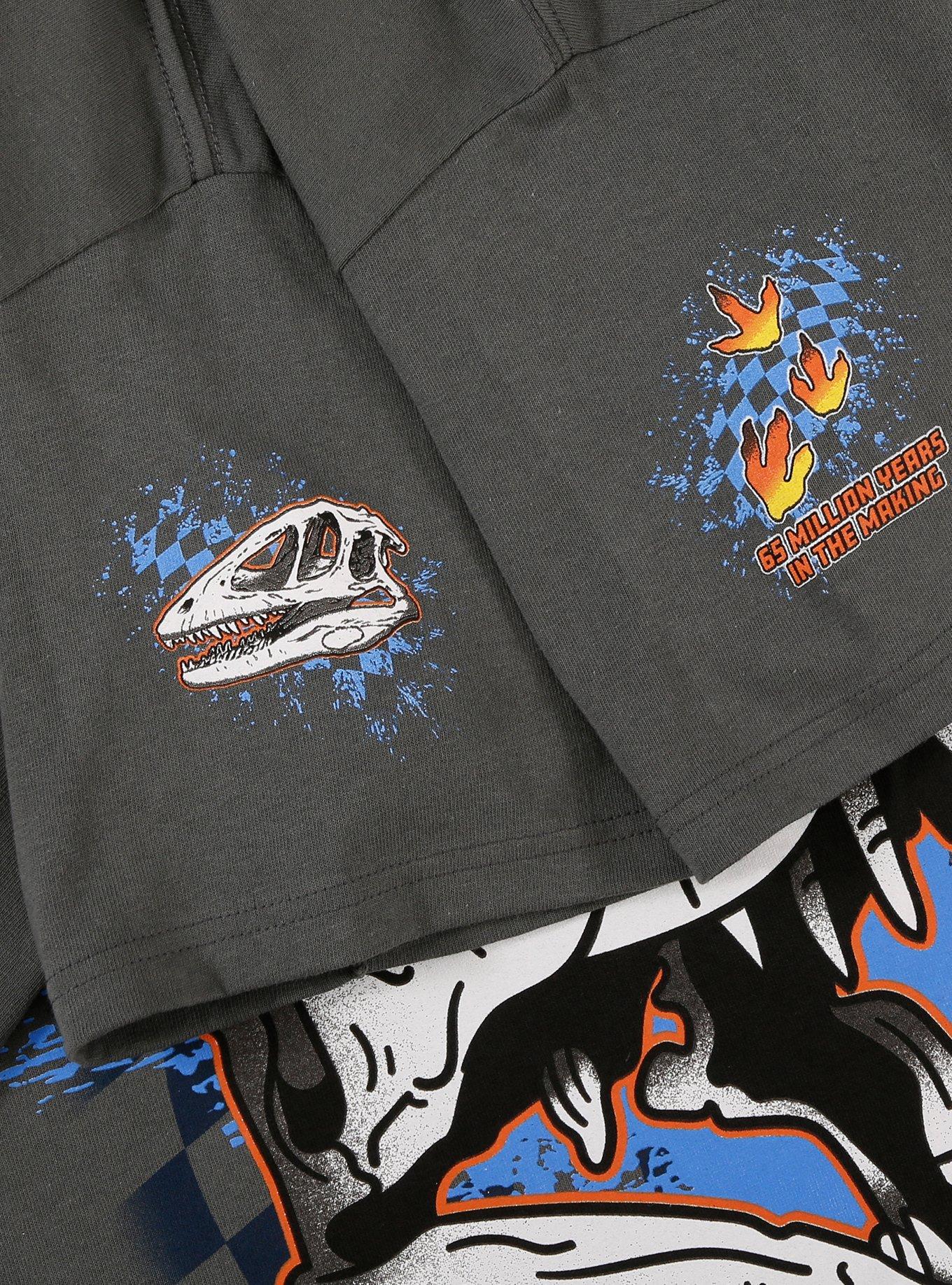 Jurassic Park Dinosaur Skull T-Shirt, , hi-res