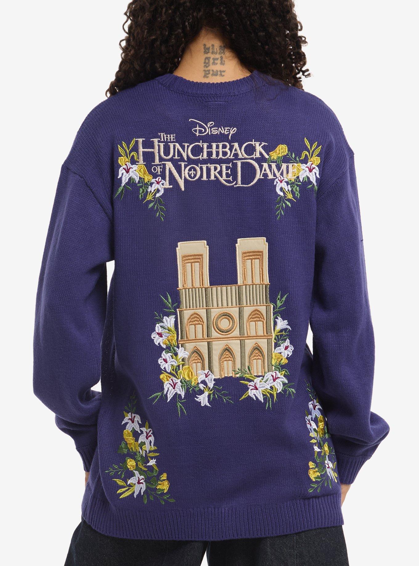 Disney The Hunchback Of Notre Dame Embroidered Girls Cardigan, , hi-res
