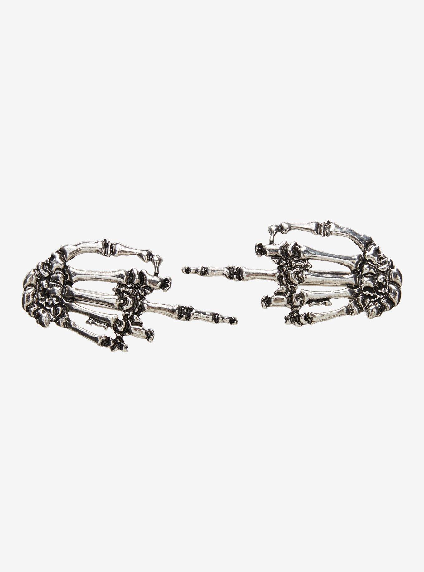 Blink-182 Skeleton Hands Hair Clip Set, , hi-res