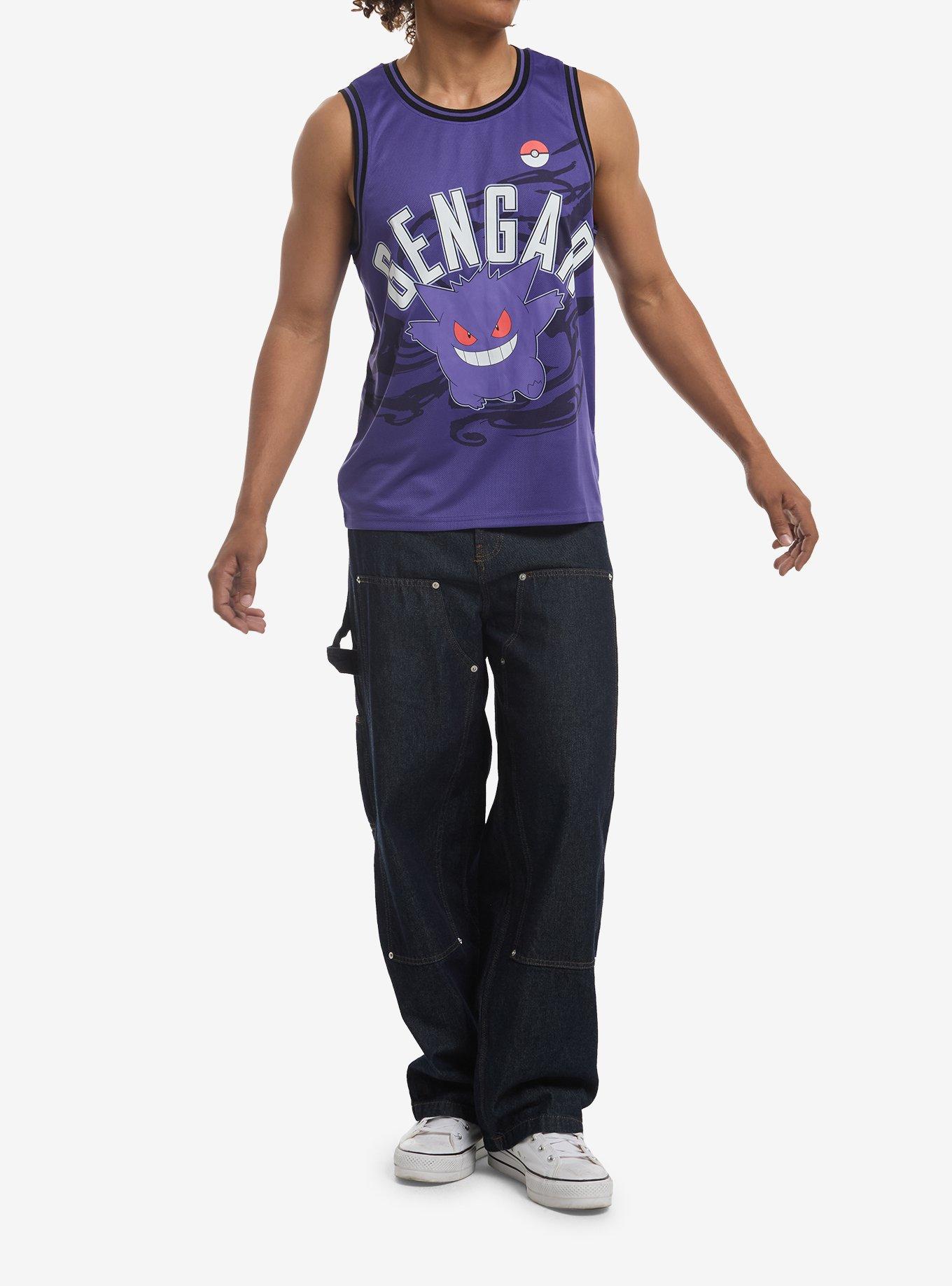 Pok&eacute;mon Gengar Basketball Jersey, PURPLE, alternate