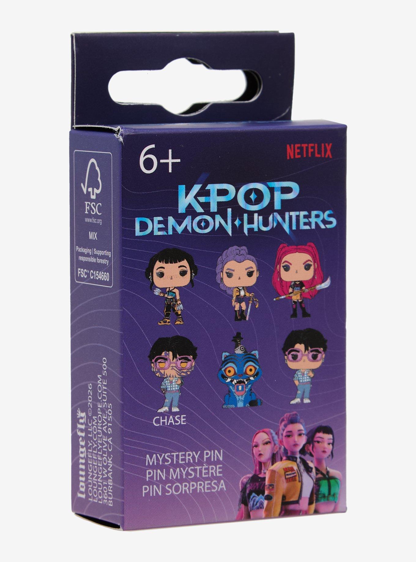 Loungefly KPop Demon Hunters Blind Box Enamel Pin, , hi-res