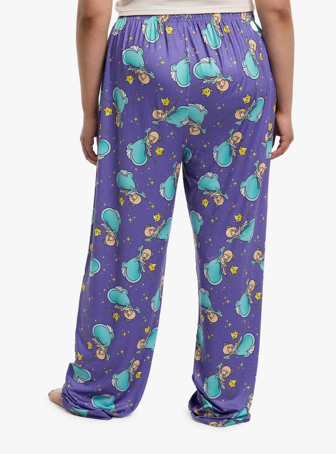 Super Mario Princess Rosalina Pajama Pants Plus Size, , hi-res