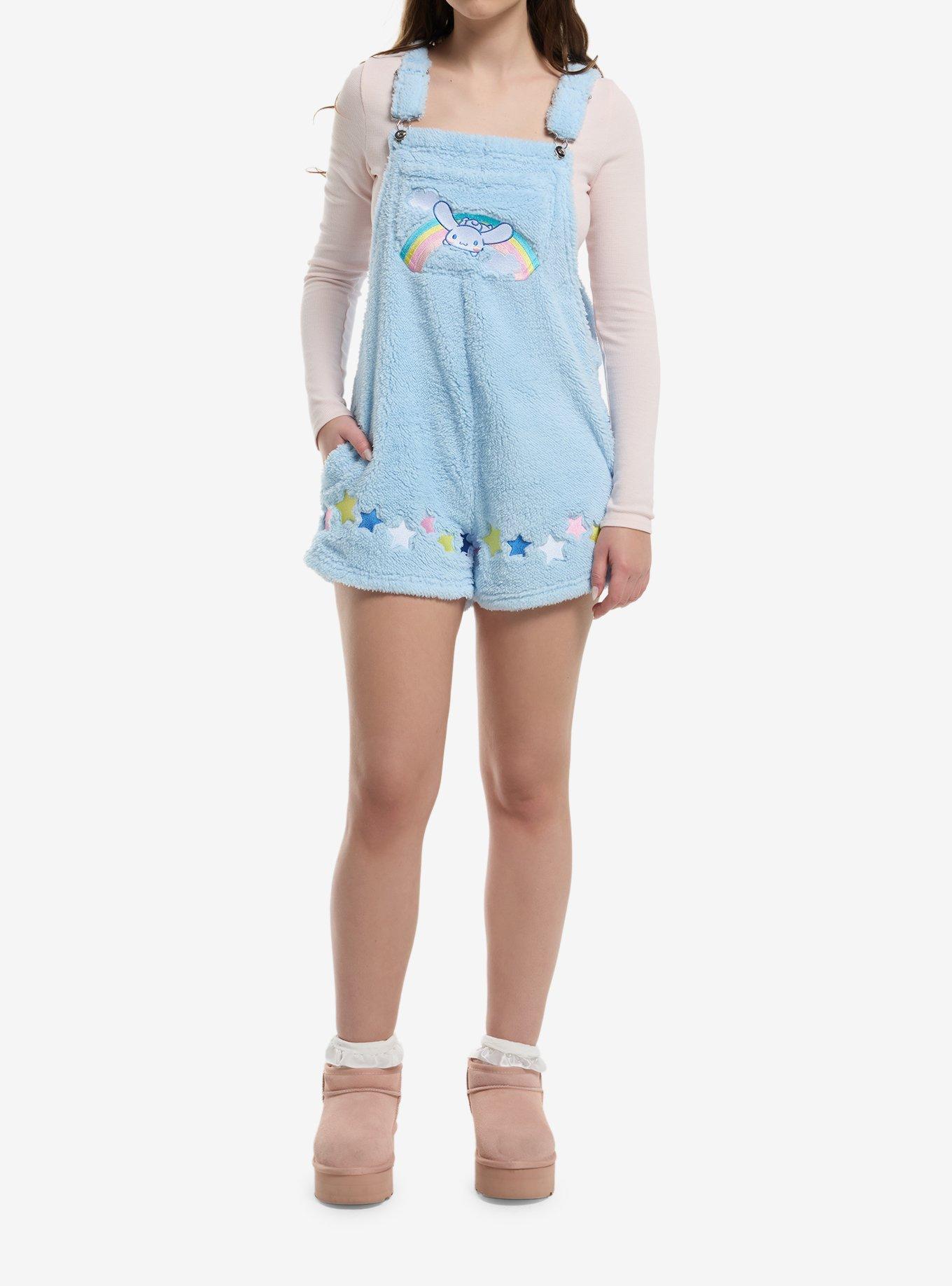Cinnamoroll Stars Sherpa Shortalls, , hi-res
