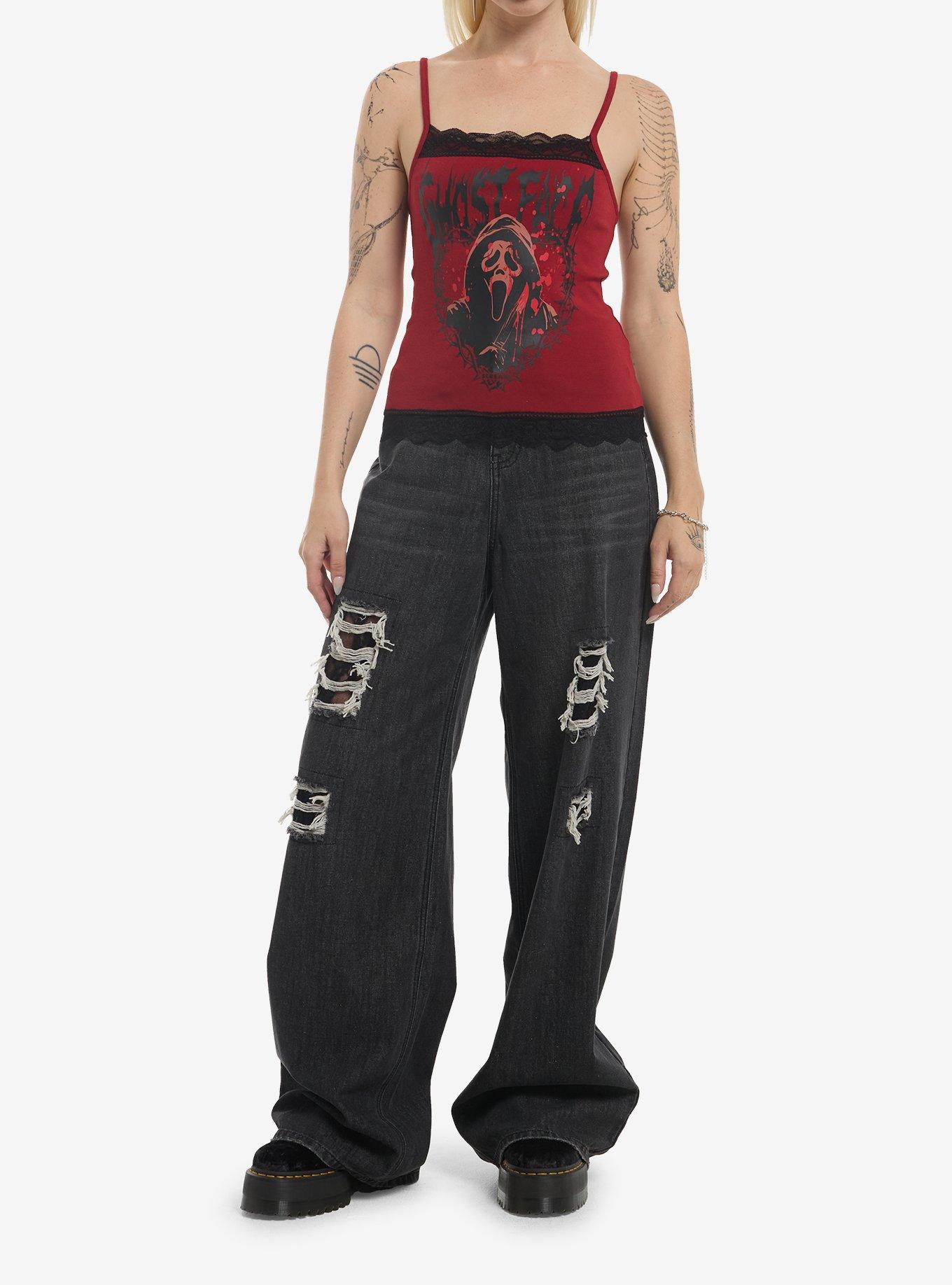 Ghost Face Red Cami, , hi-res