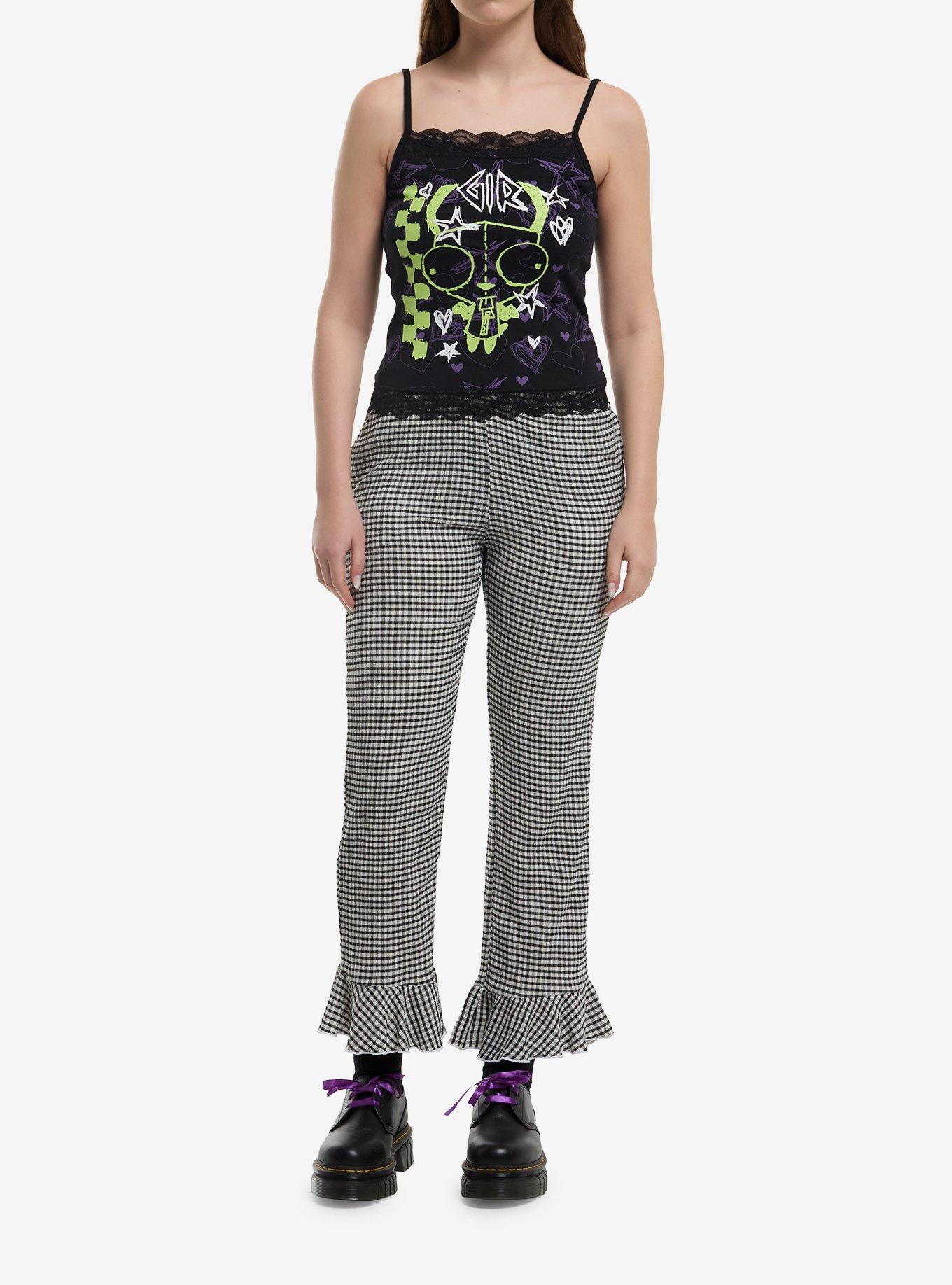 Invader Zim GIR Doodles Lace Girls Cami, , hi-res