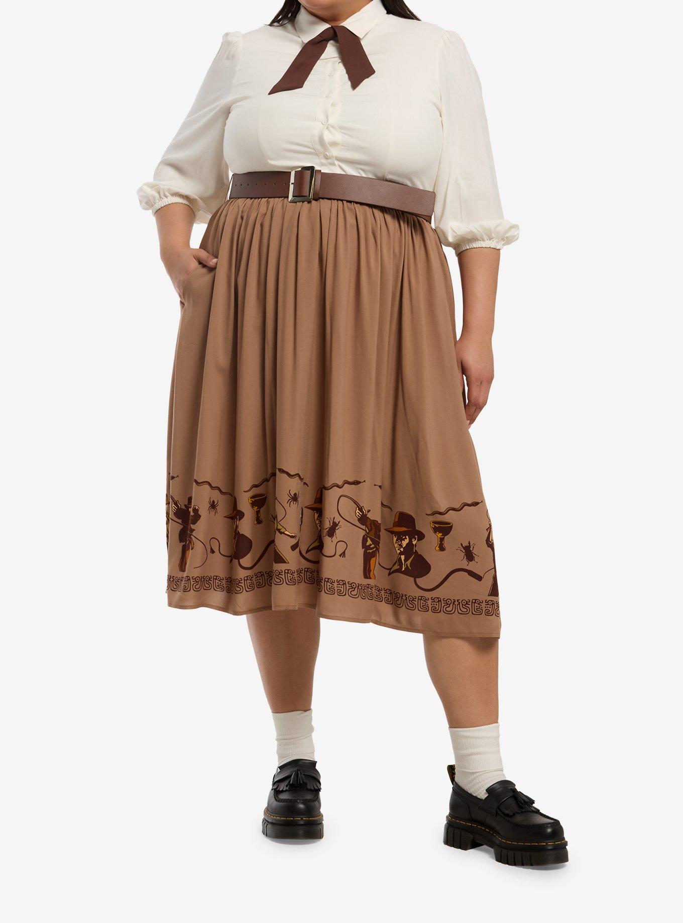 Her Universe Indiana Jones Expedition Dress Plus Size, , hi-res