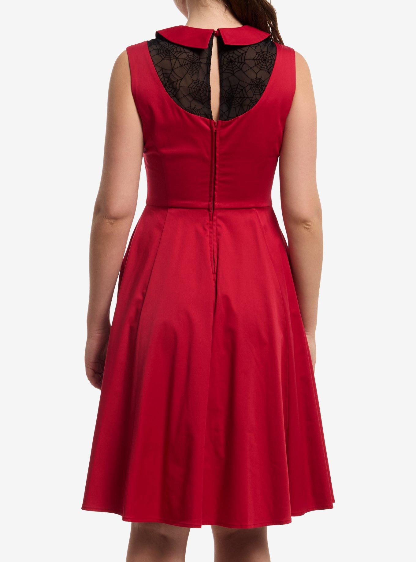 Marvel Spider-Man Web Collar Retro Dress Her Universe Exclusive, MULTI, alternate - view 3