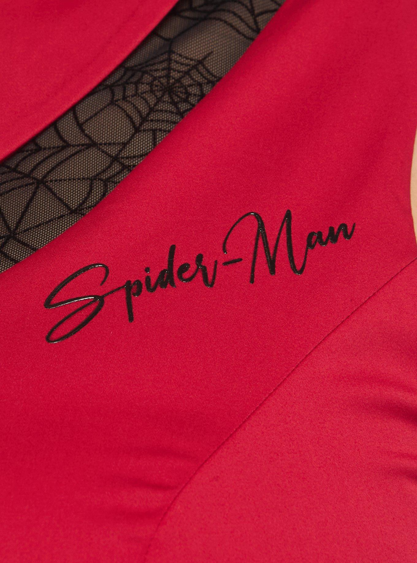 Marvel Spider-Man Web Collar Retro Plus Size Dress Her Universe Exclusive, MULTI, alternate - view 4