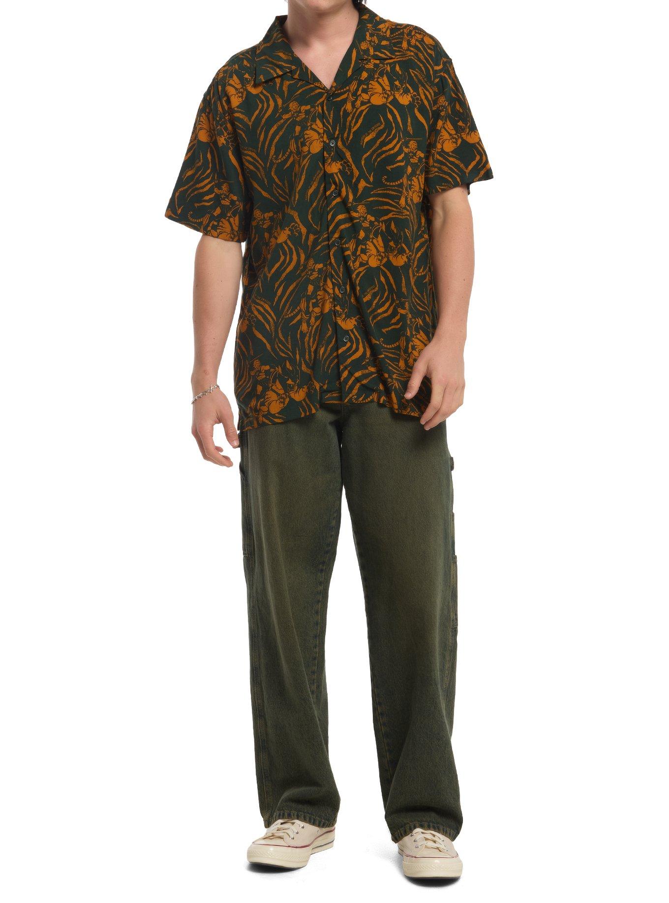 Masters Of The Universe He-Man & Battle Cat Woven Button-Up, , hi-res