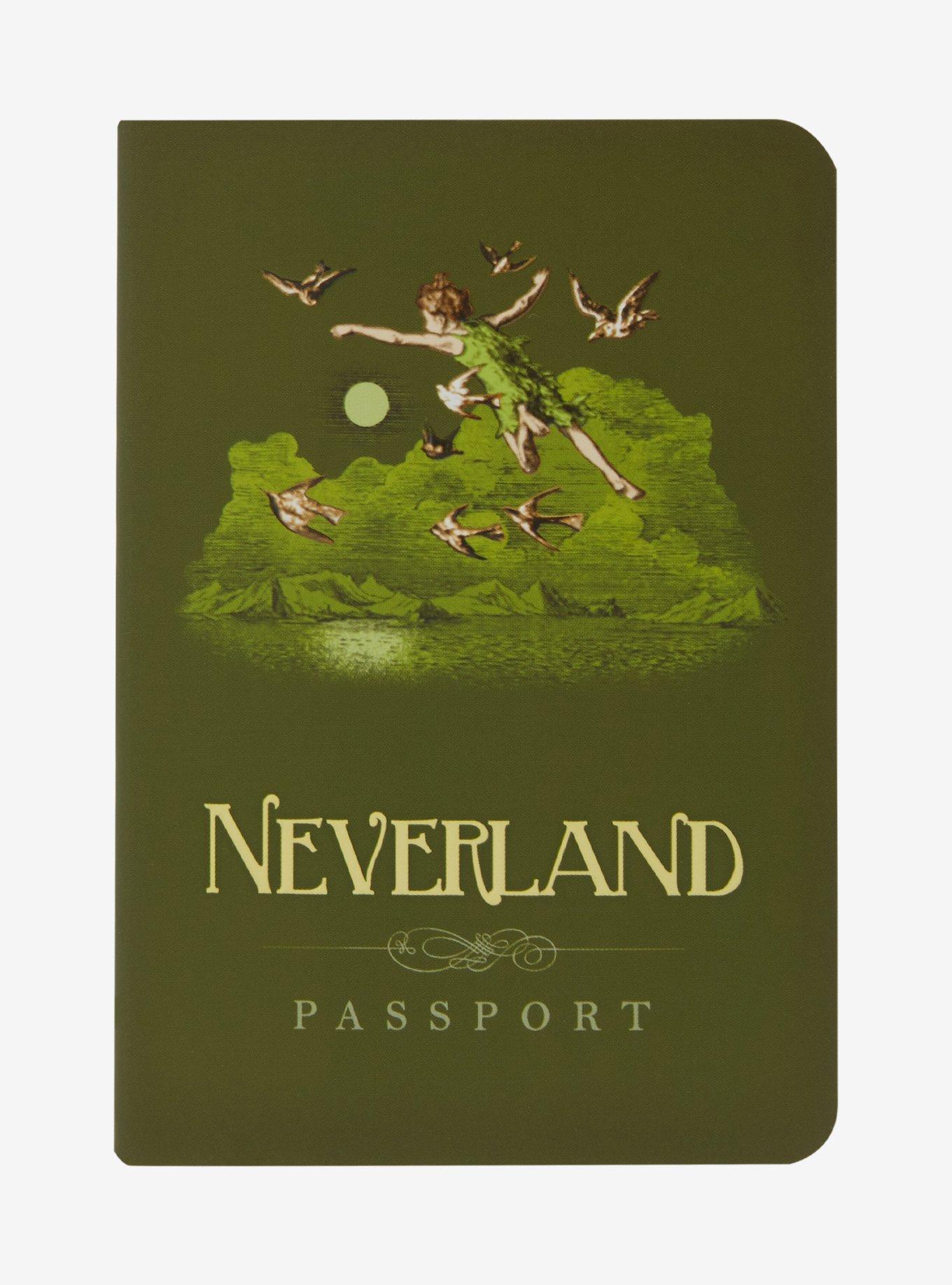 Peter Pan Neverland Passport Notebook, , hi-res
