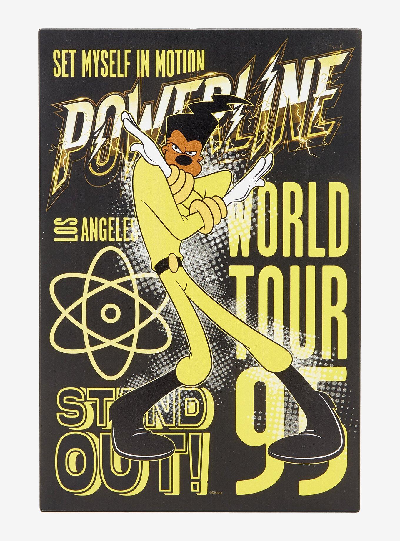 Disney A Goofy Movie Powerline World Tour Wall Art - BoxLunch Exclusive, , hi-res