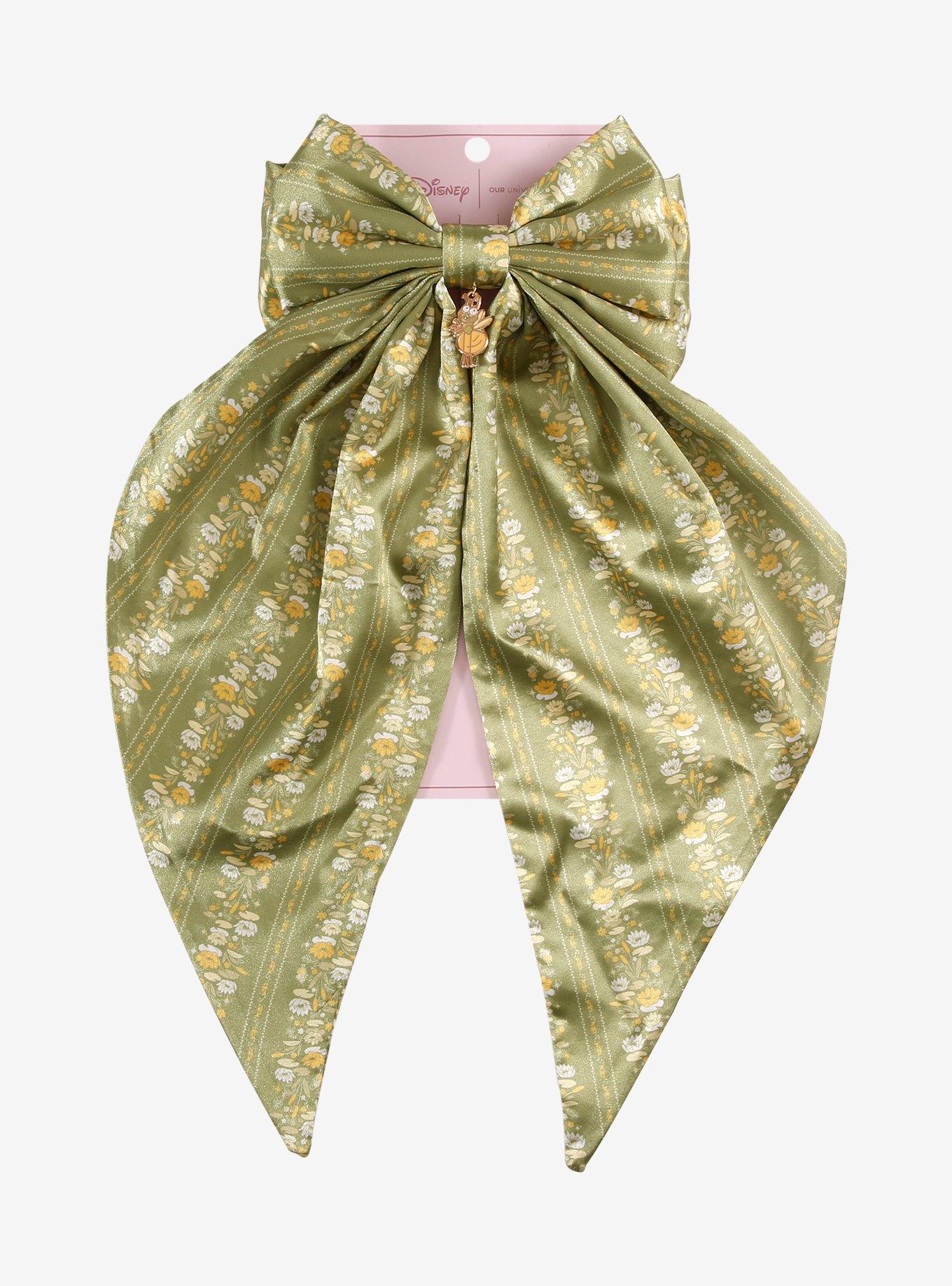 Disney The Princess and The Frog Floral Hair Bow - BoxLunch Exclusive, , alternate