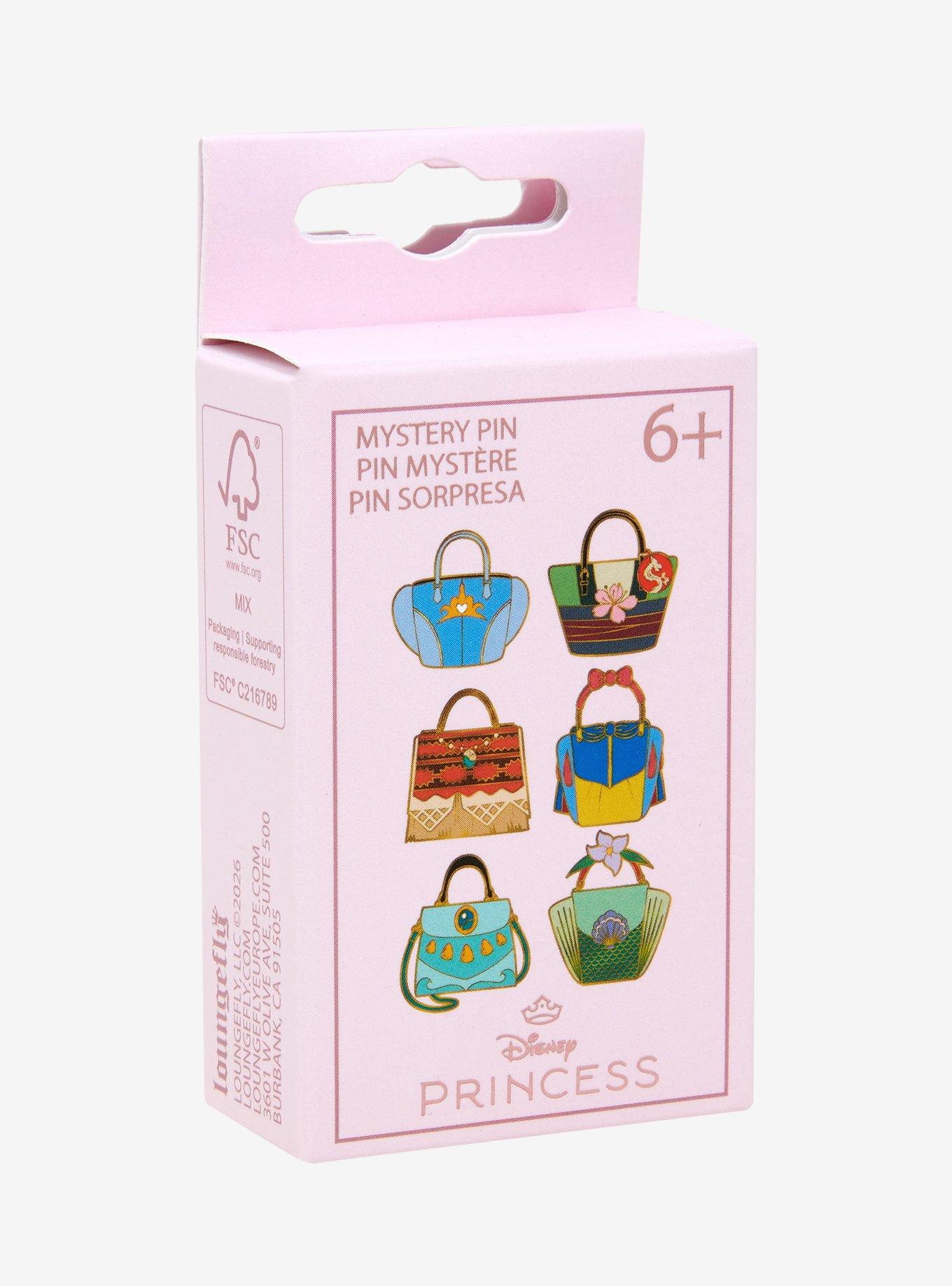 Loungefly Disney Princess Handbag Blind Box Enamel Pin Hot Topic Exclusive, , hi-res