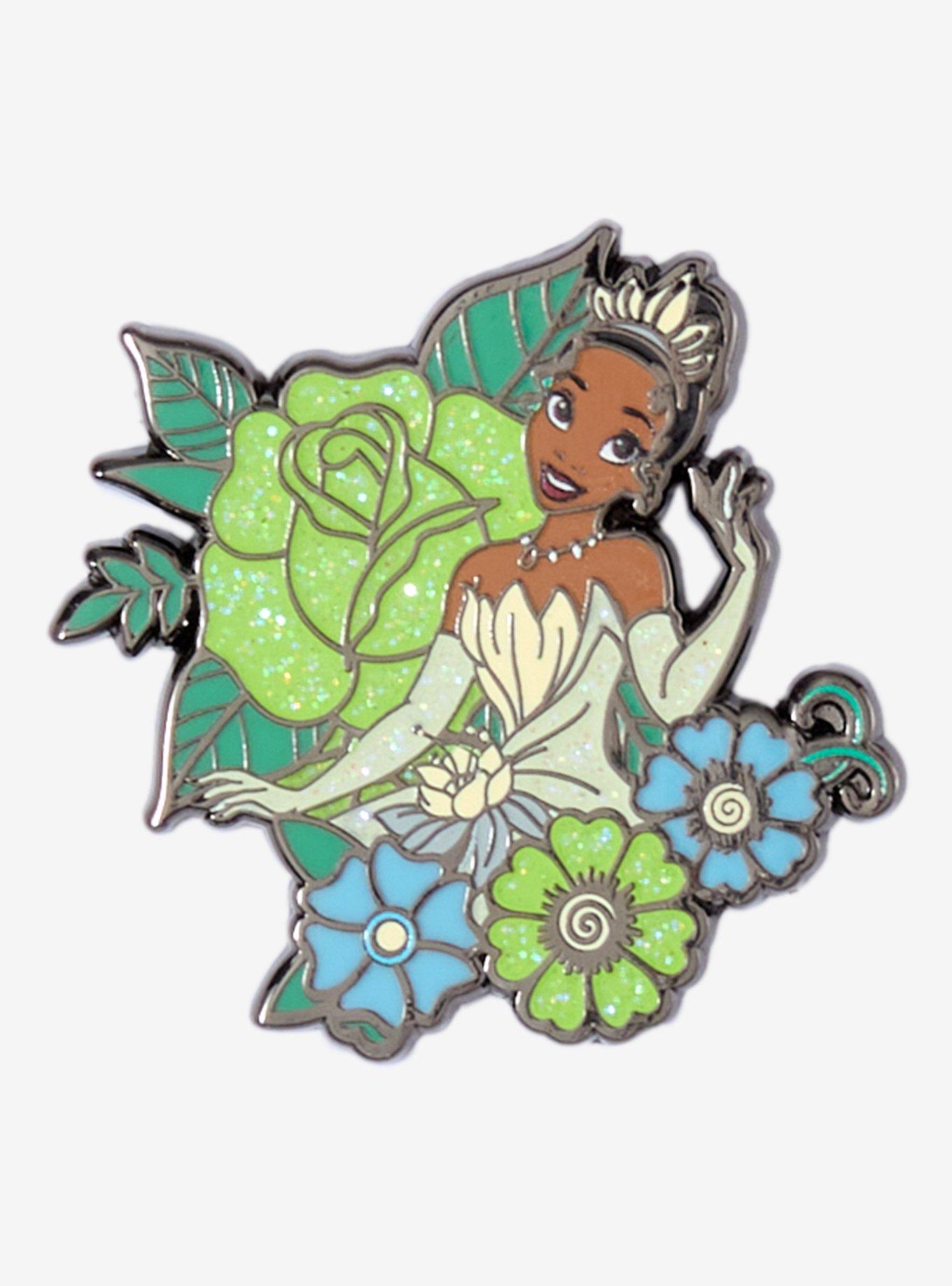 Loungefly Disney Princess Flowers Blind Box Enamel Pin, , hi-res