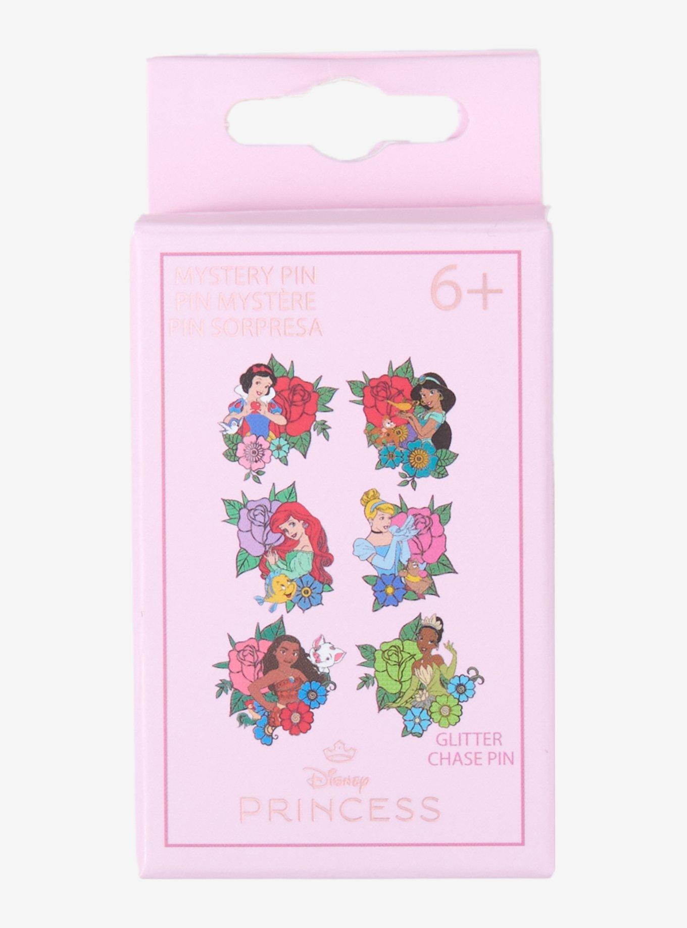 Loungefly Disney Princess Flowers Blind Box Enamel Pin, , alternate