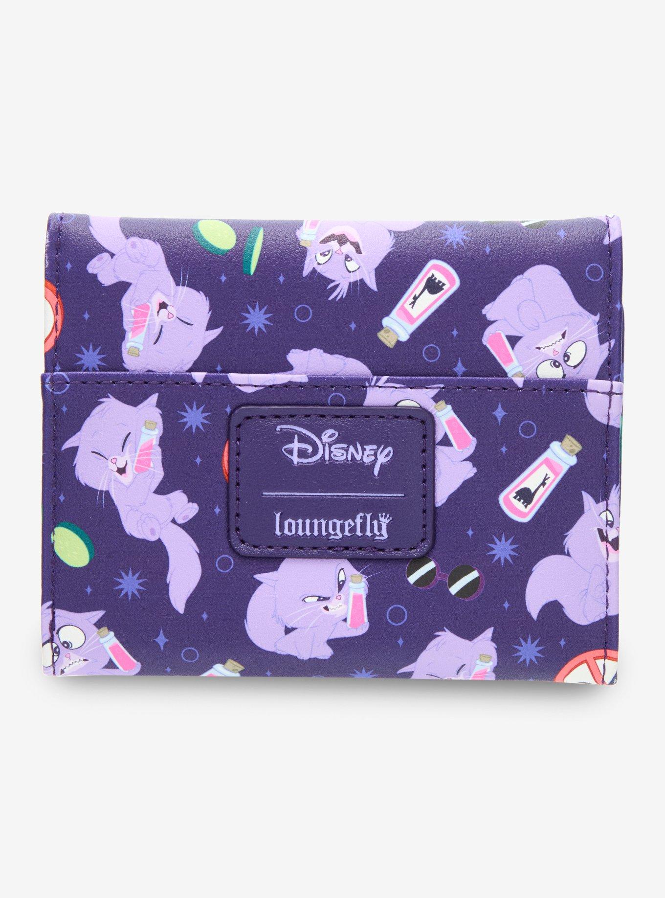 Loungefly Disney The Emperor's New Groove Yzma Cat Print Mini Wallet, , alternate