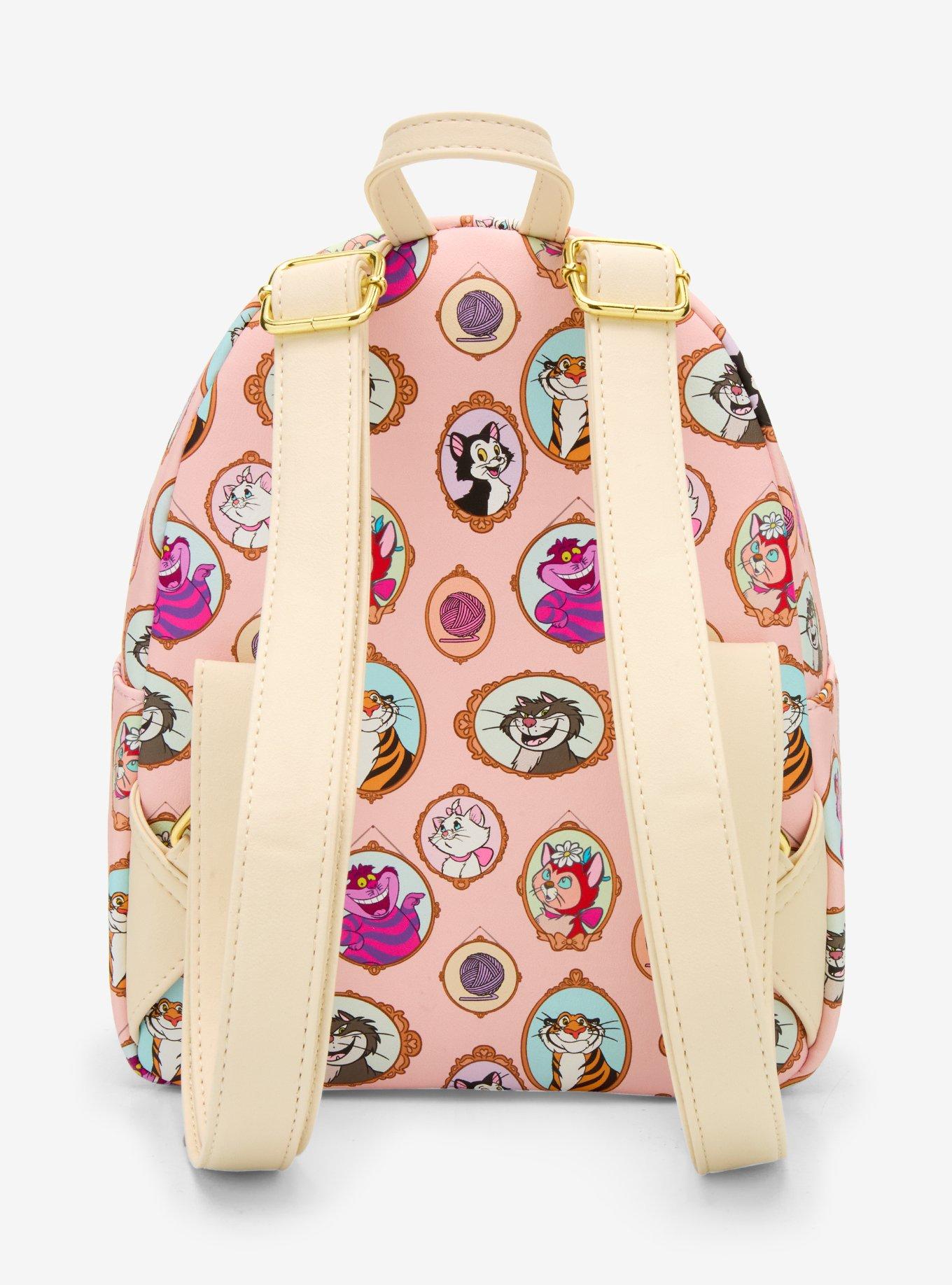 Loungefly Disney Cats Portrait Mini Backpack, , alternate