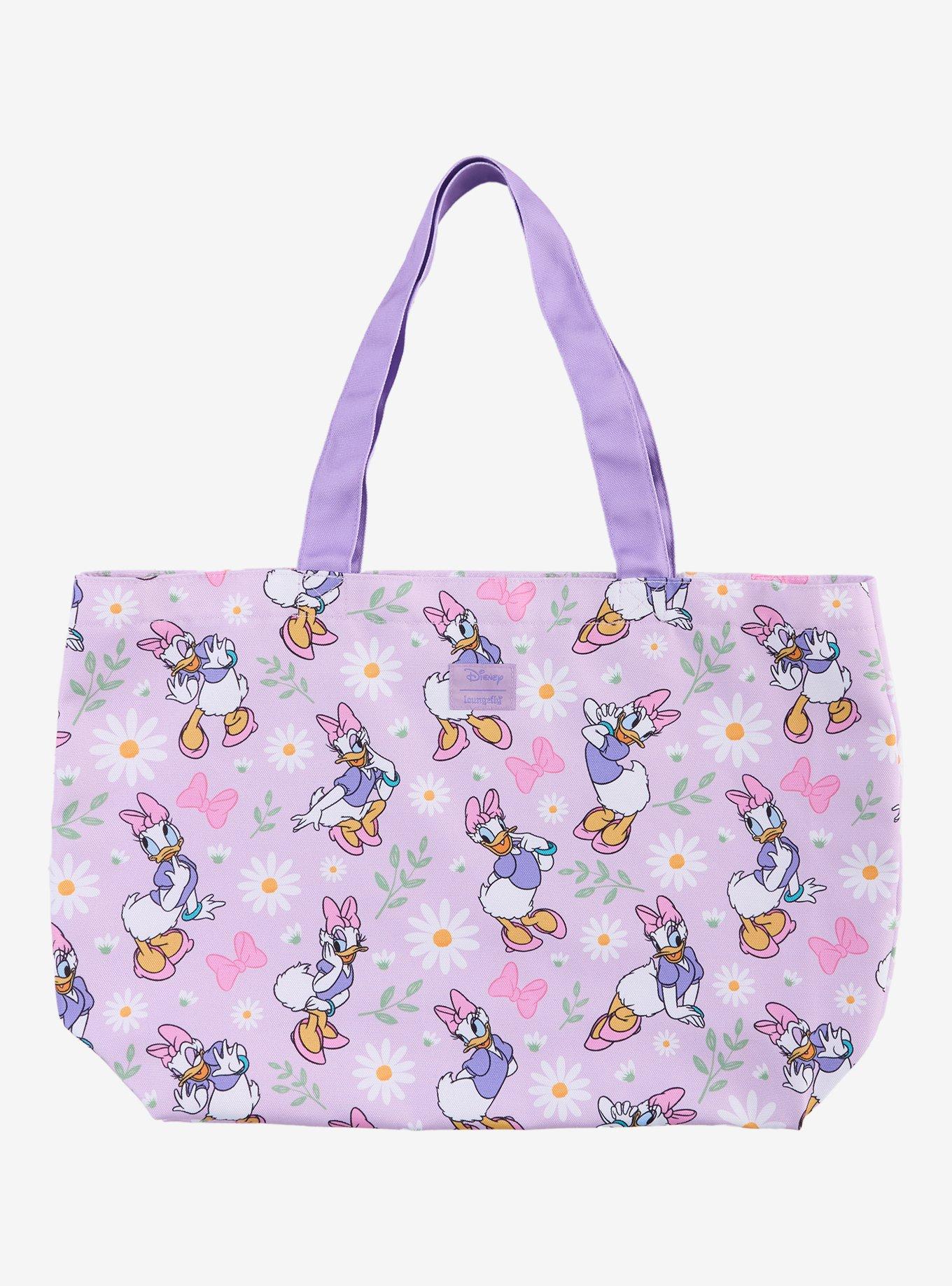 Loungefly Disney Daisy Duck Floral Tote Bag, , hi-res