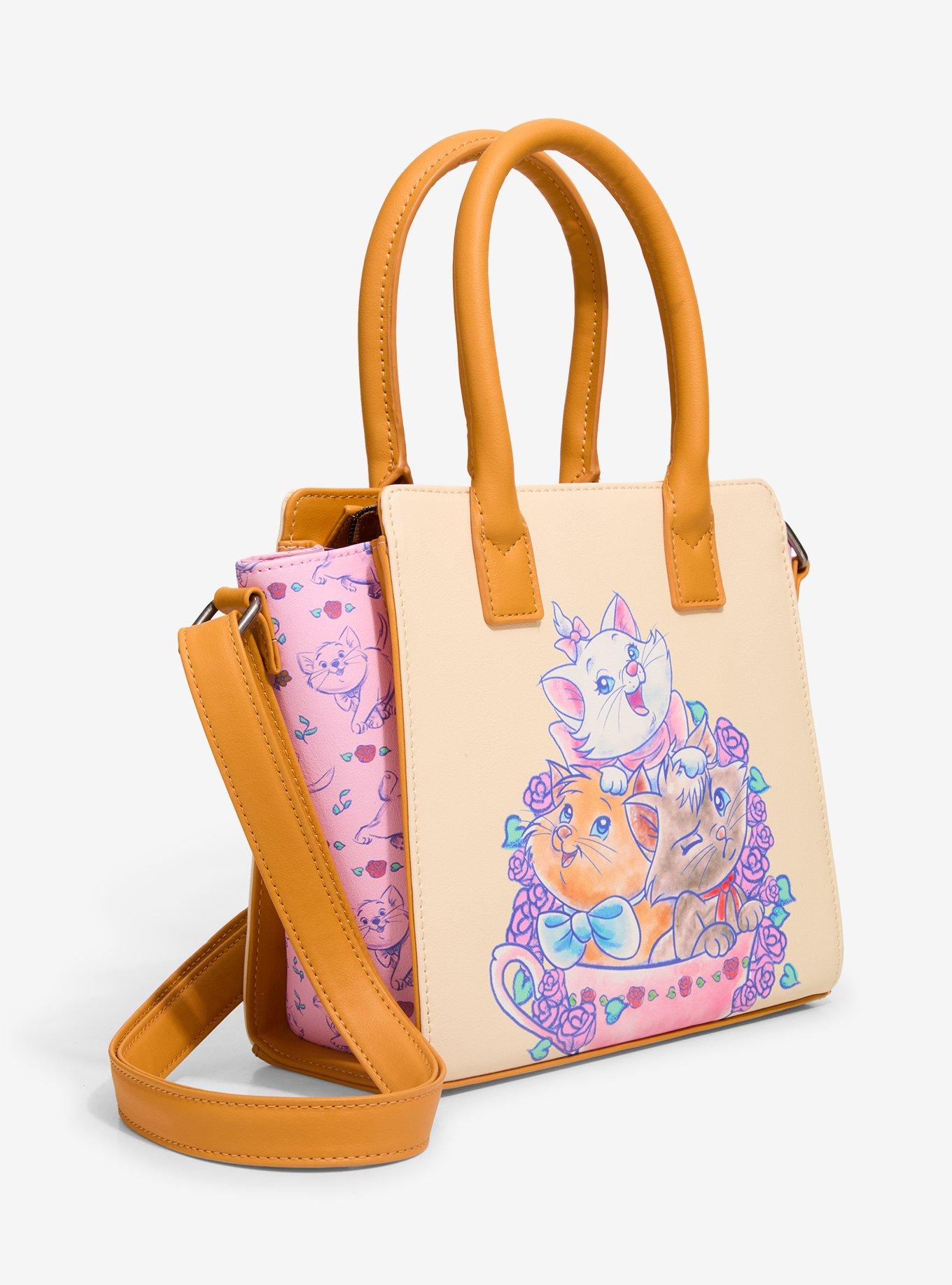 Loungefly Disney The Aristocats Floral Satchel Bag, , hi-res