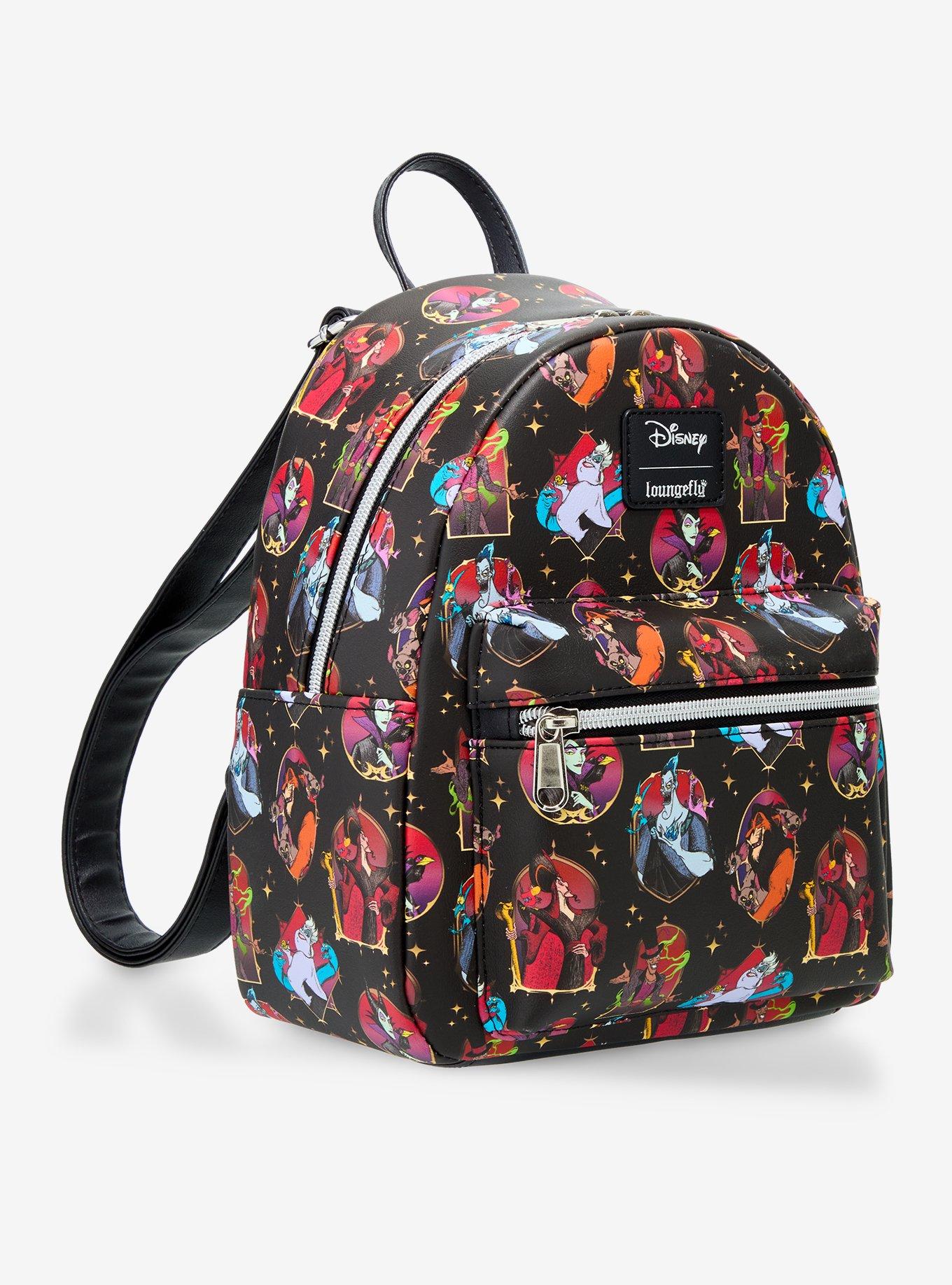 Loungefly Disney Villains Portrait Stars Mini Backpack, , hi-res