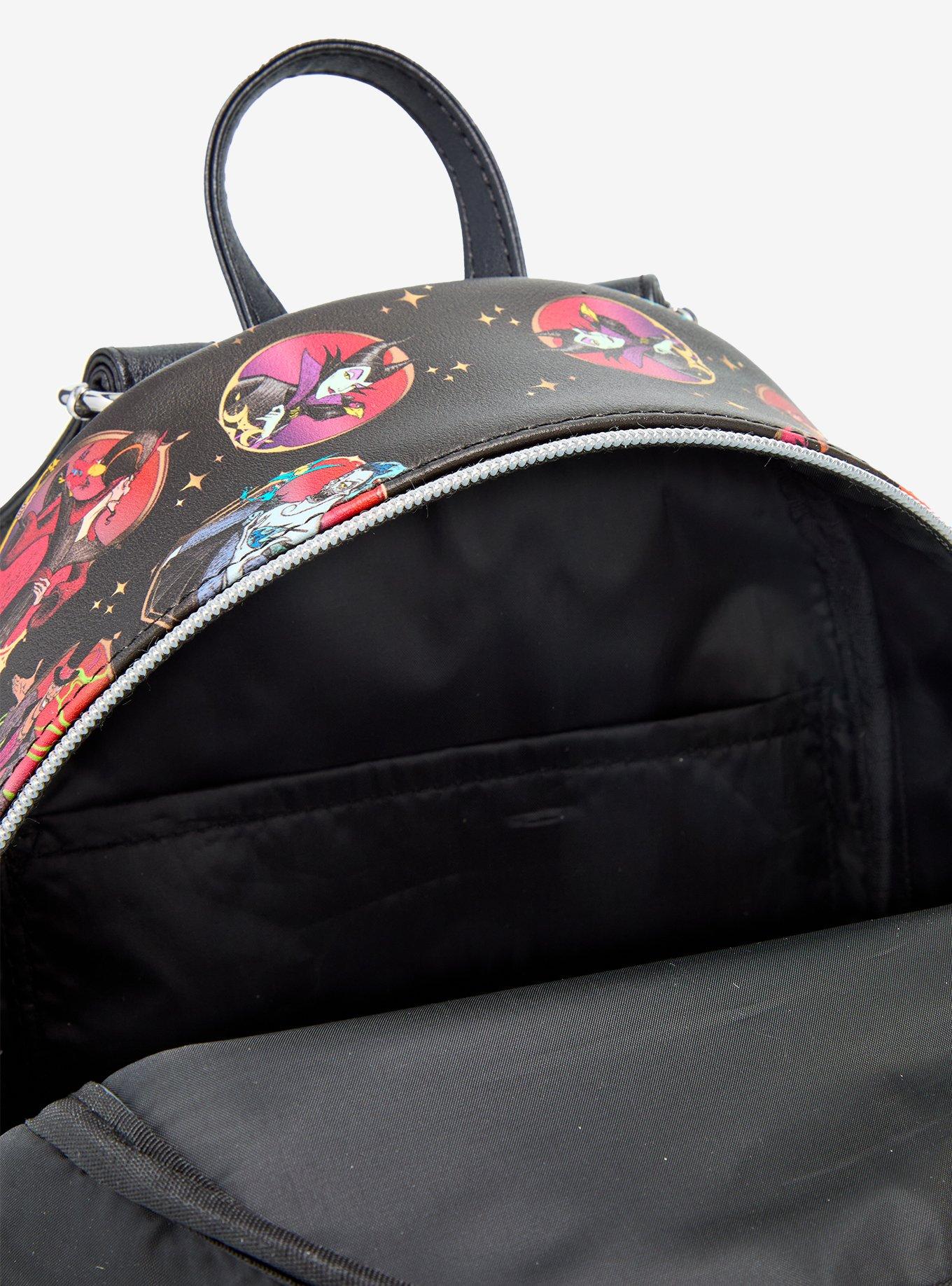 Loungefly Disney Villains Portrait Stars Mini Backpack, , alternate