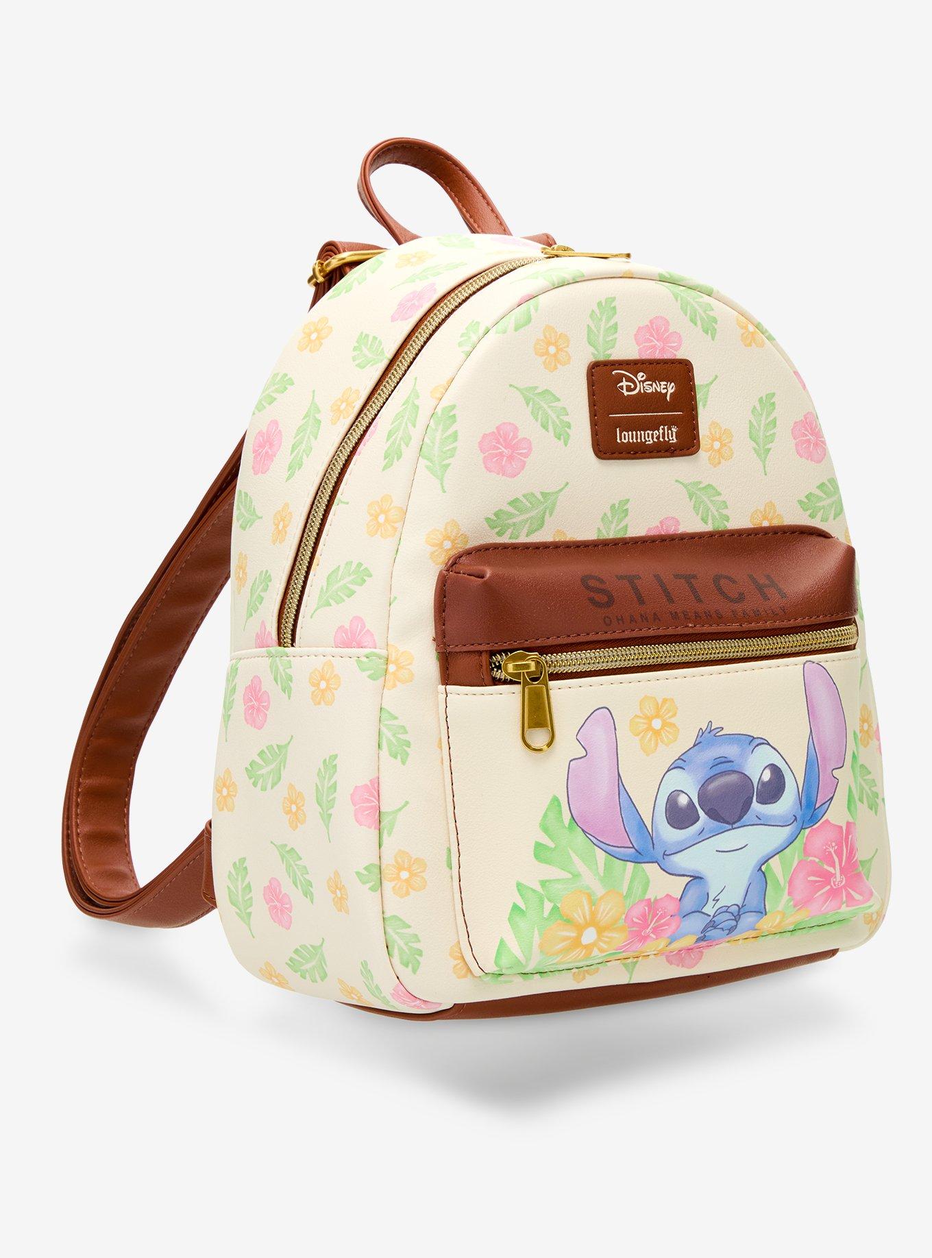 Loungefly Disney Stitch Tropical Quote Mini Backpack, , hi-res