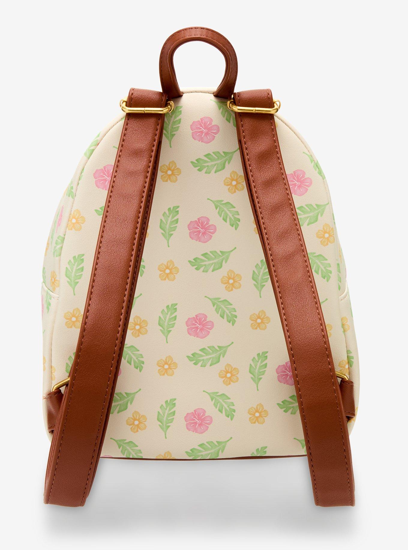Loungefly Disney Stitch Tropical Quote Mini Backpack, , alternate