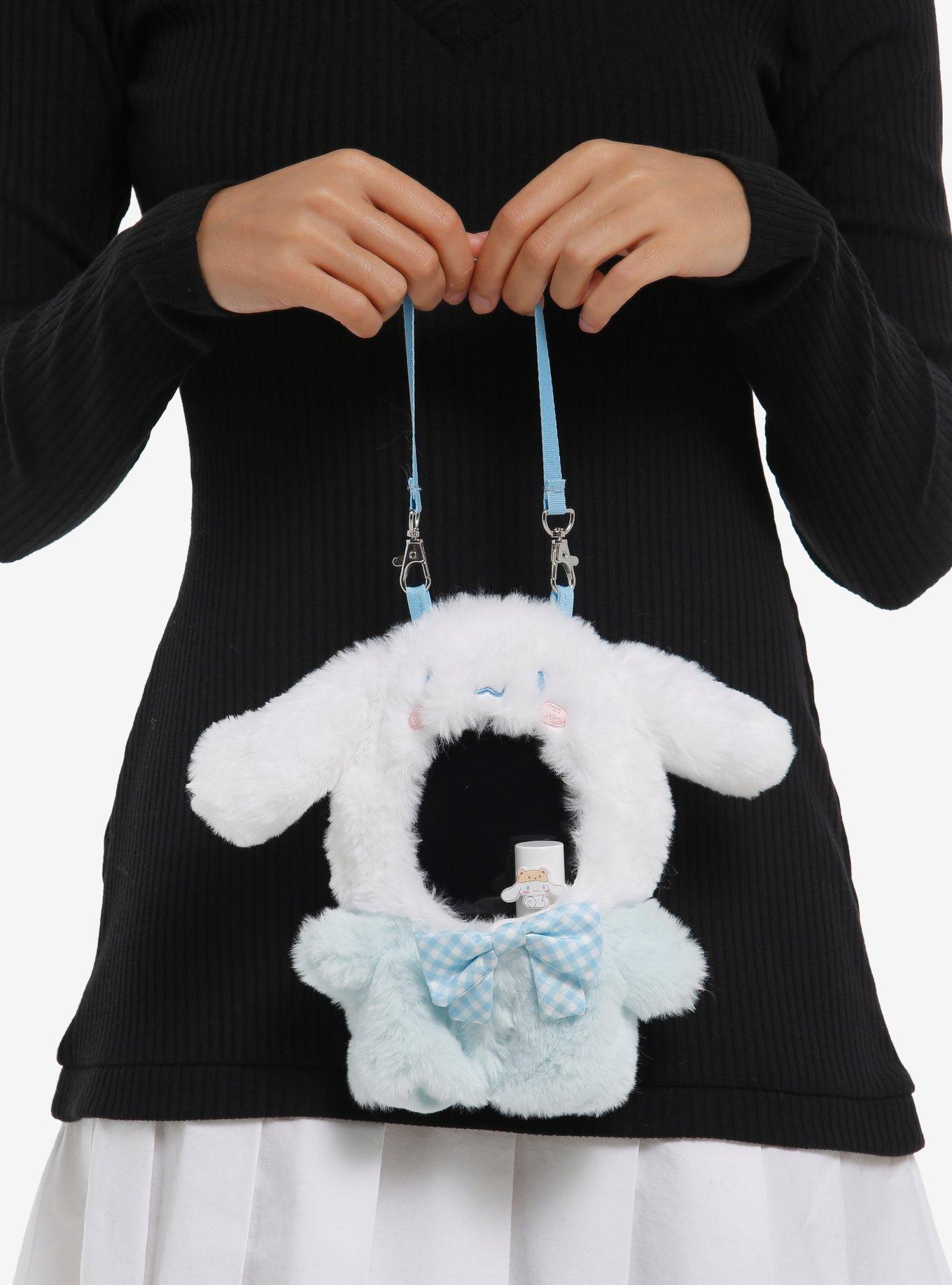 Sanrio Japan Originals Cinnamoroll Plush Crossbody Pouch, , hi-res