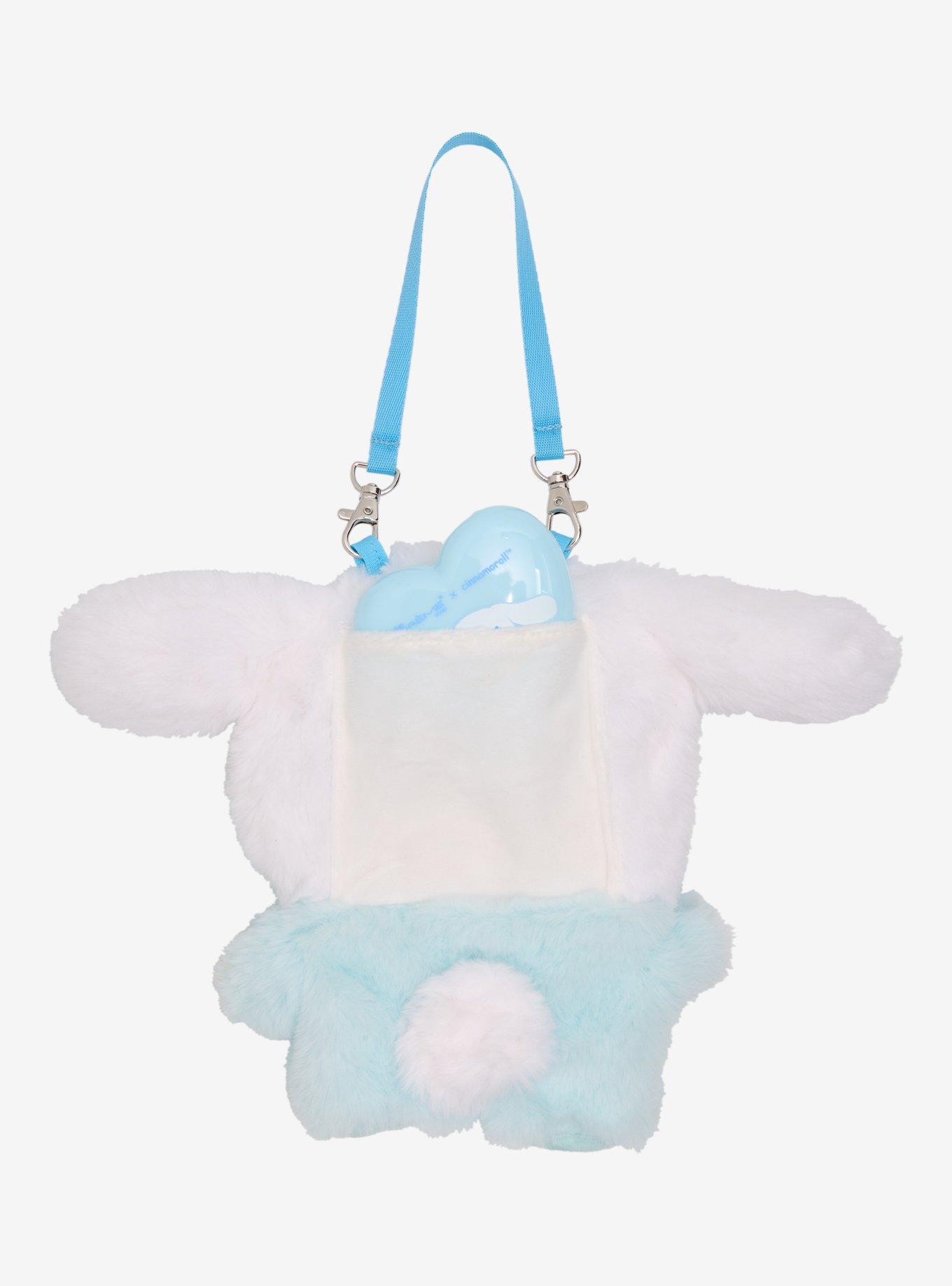 Sanrio Japan Originals Cinnamoroll Plush Crossbody Pouch, , alternate
