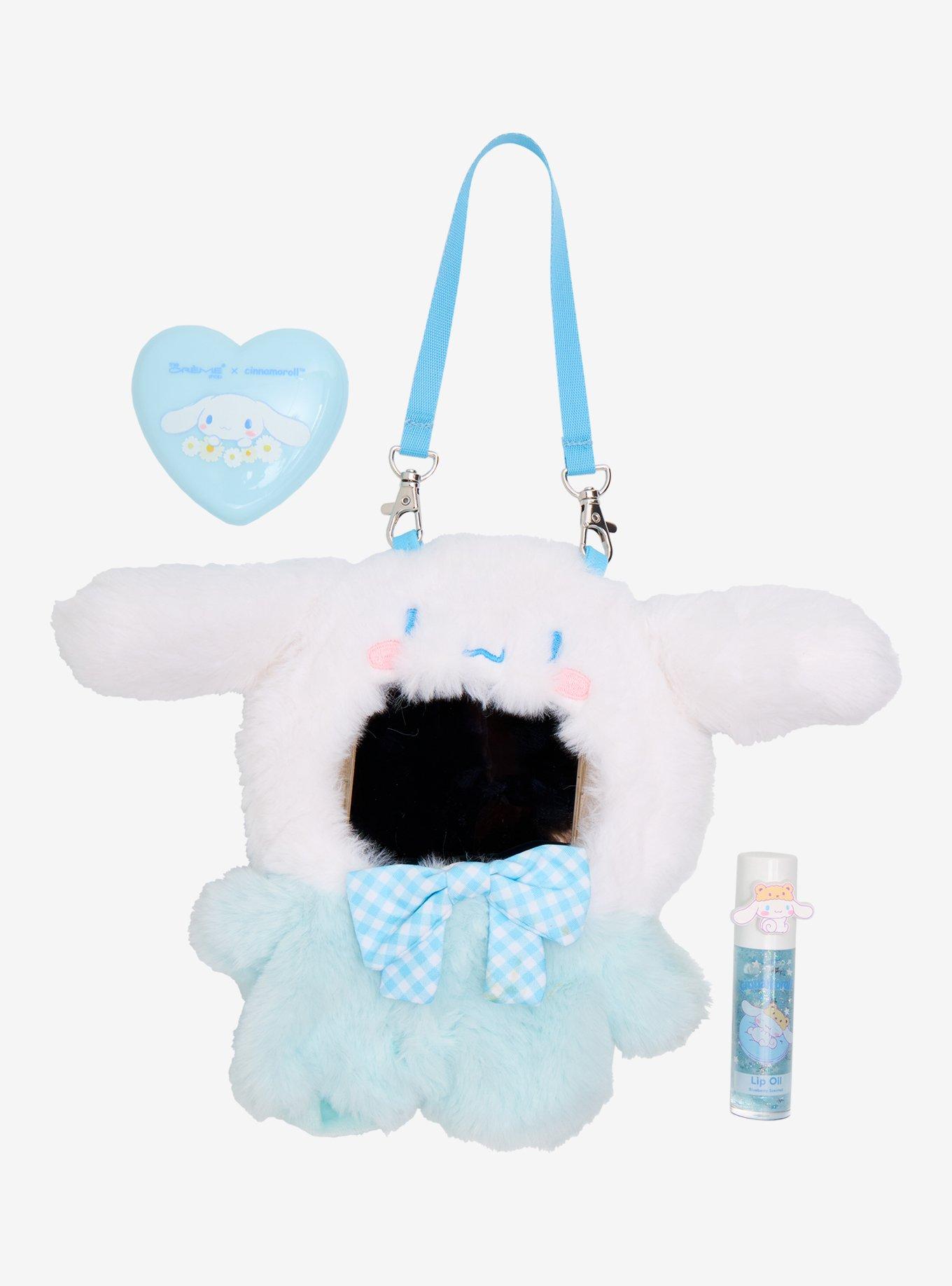 Sanrio Japan Originals Cinnamoroll Plush Crossbody Pouch, , alternate