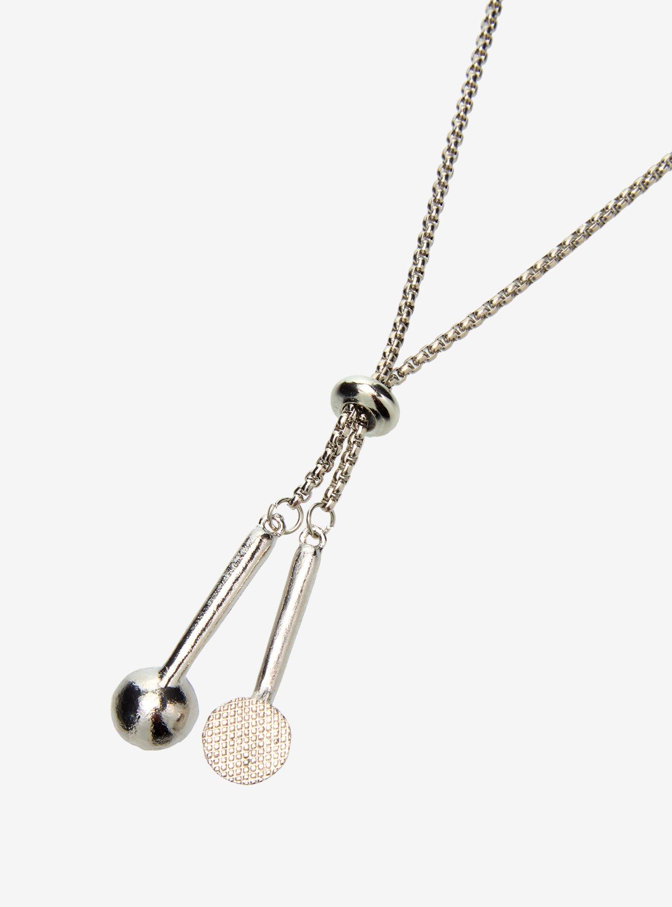 Social Collision Earbuds Lariat Necklace, , alternate