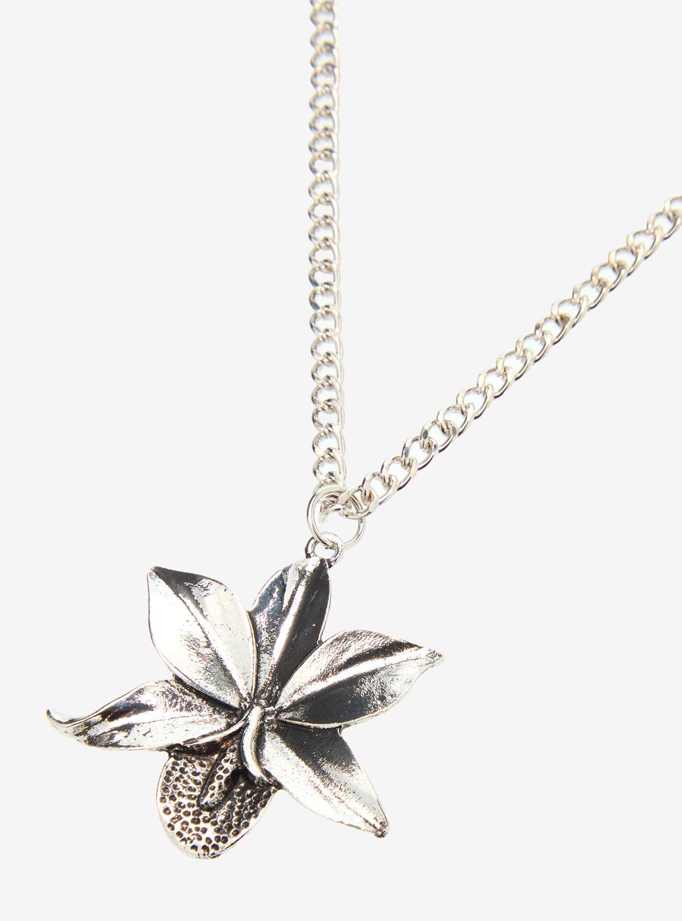 Sweet Society Orchid Necklace, , alternate