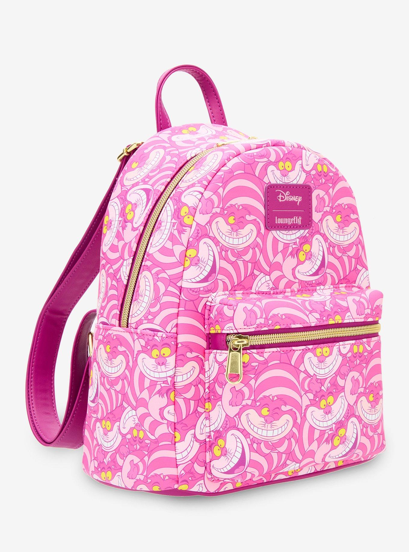 Loungefly Disney Alice In Wonderland Cheshire Cat Collage Mini Backpack, , hi-res