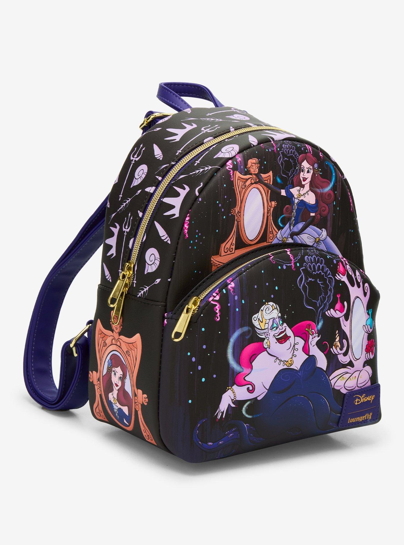 Loungefly Disney The Little Mermaid Ursula & Vanessa Mini Backpack, , hi-res