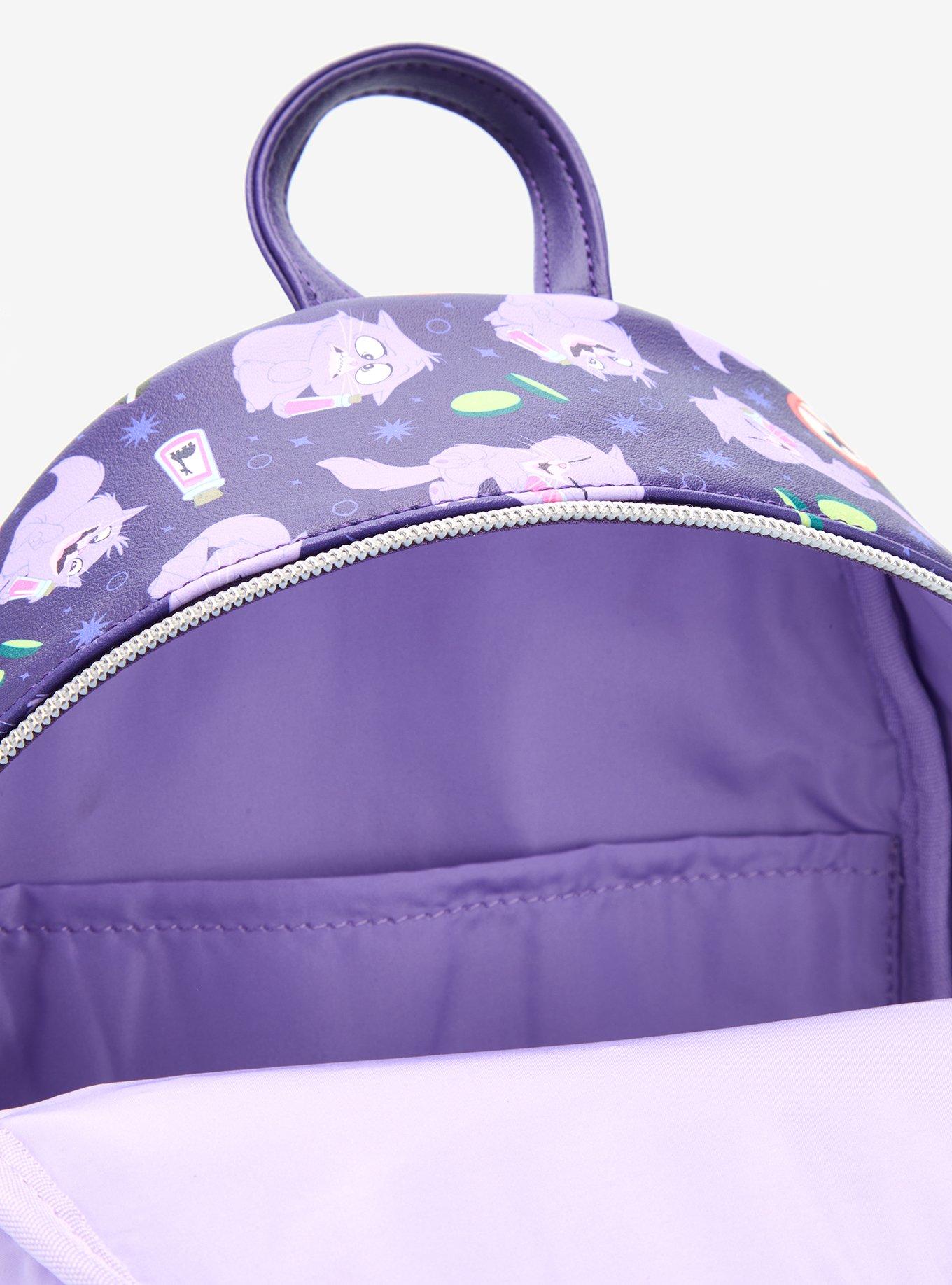 Loungefly Disney The Emperor's New Groove Yzma Cat Print Mini Backpack, , alternate