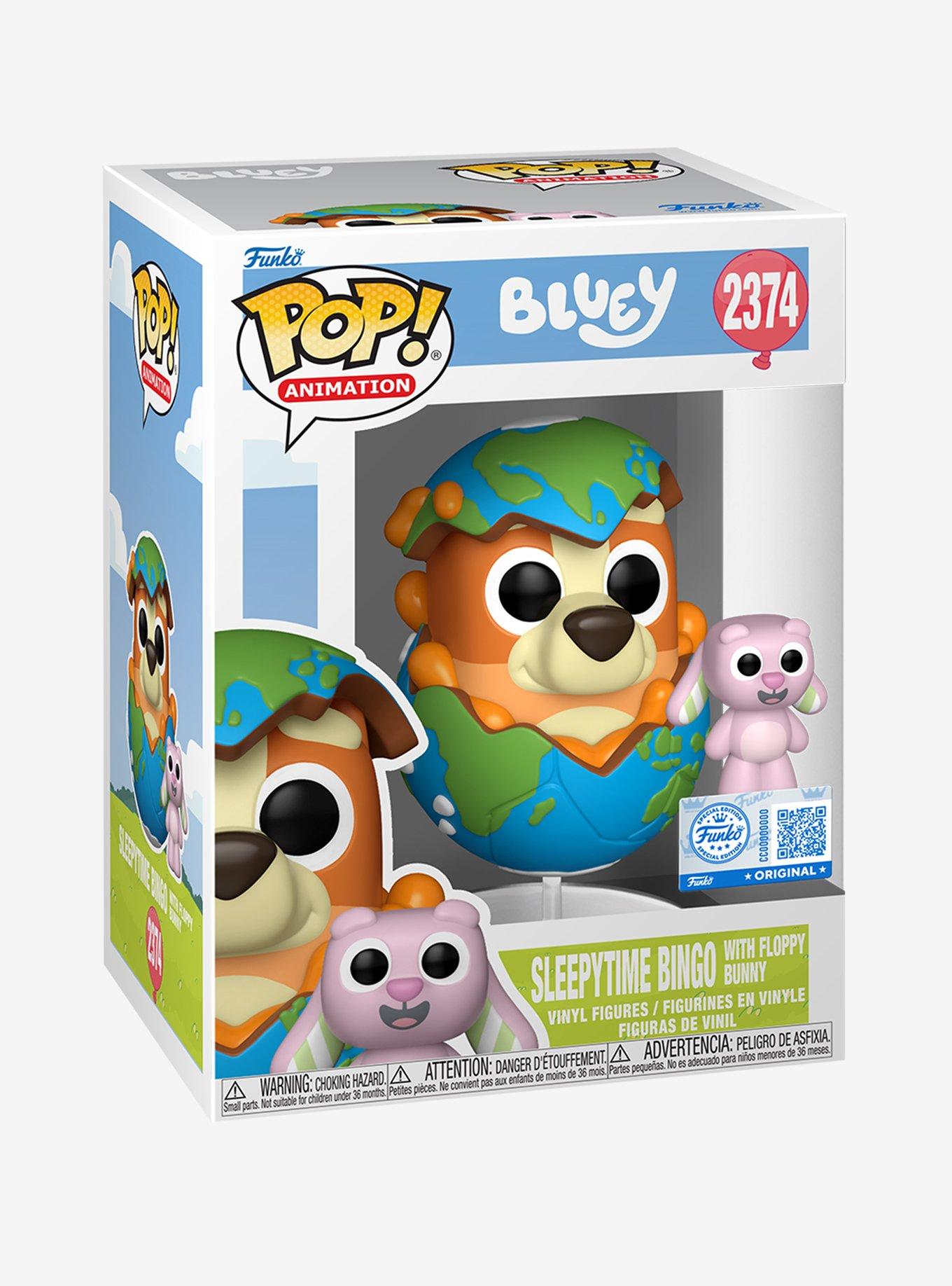 Funko Pop! Animation Bluey Sleepytime Bingo With Floppy Bunny Vinyl Figure, , hi-res