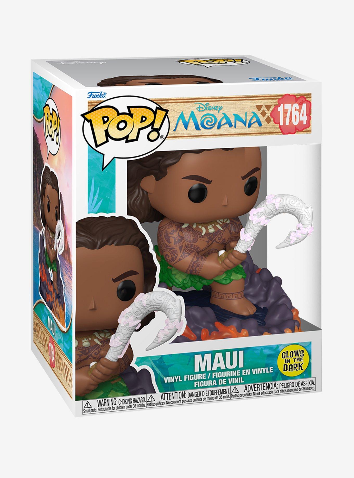 Funko Pop! Disney Moana Maui Glow-in-the-Dark Vinyl Figure, , hi-res