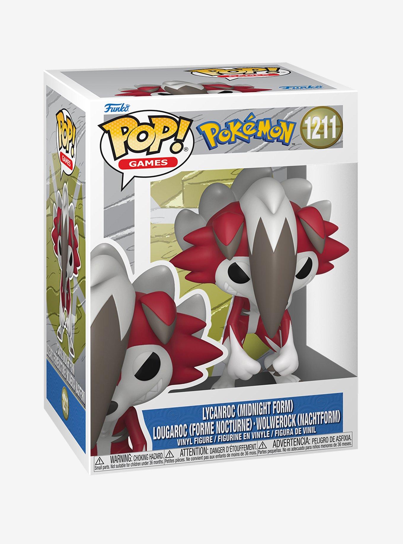 Funko Pop! Games Pok&eacute;mon Lycanroc (Midnight Form) Vinyl Figure, , hi-res