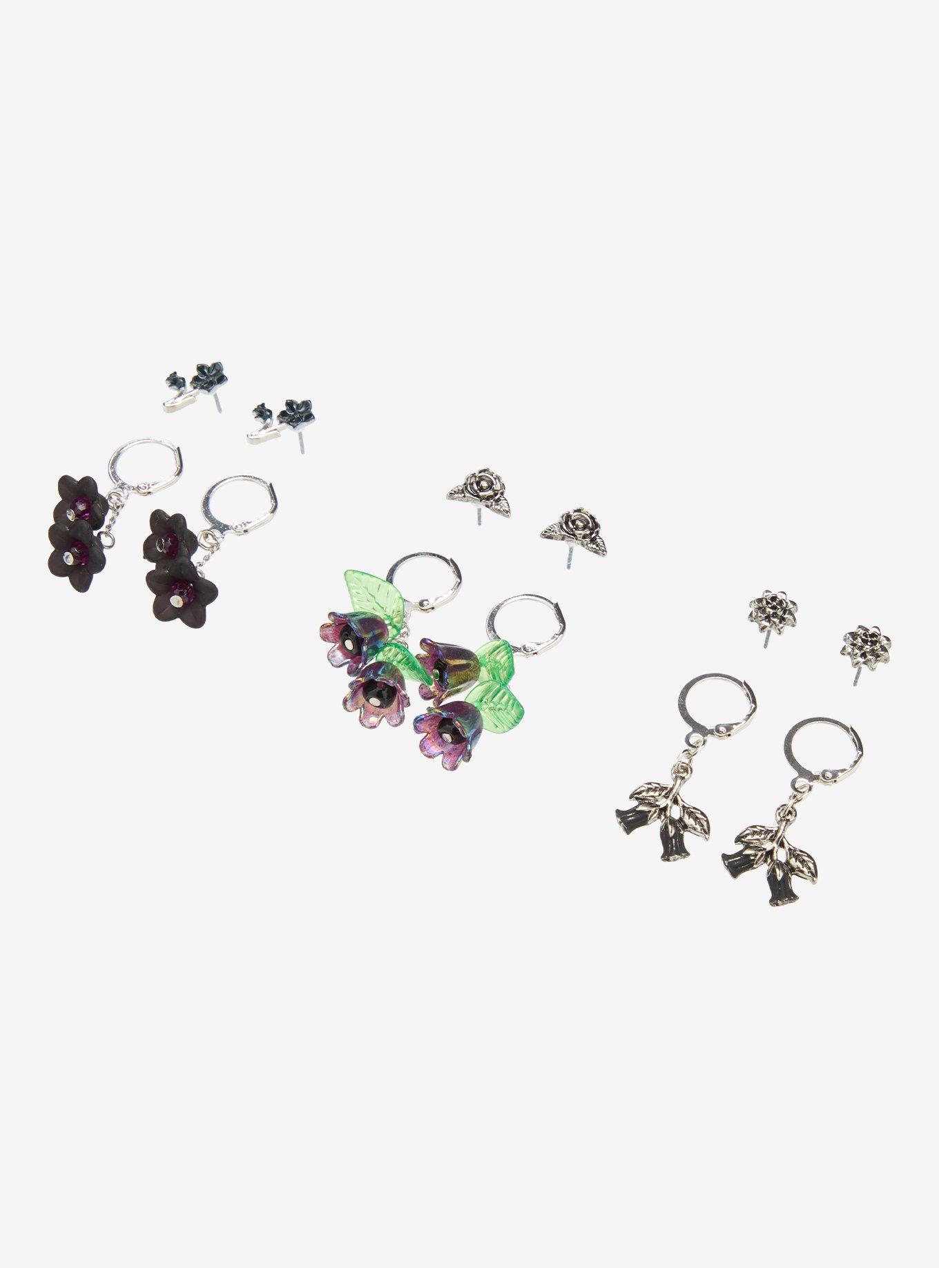 Thorn & Fable Gothic Garden Earring Set, , alternate